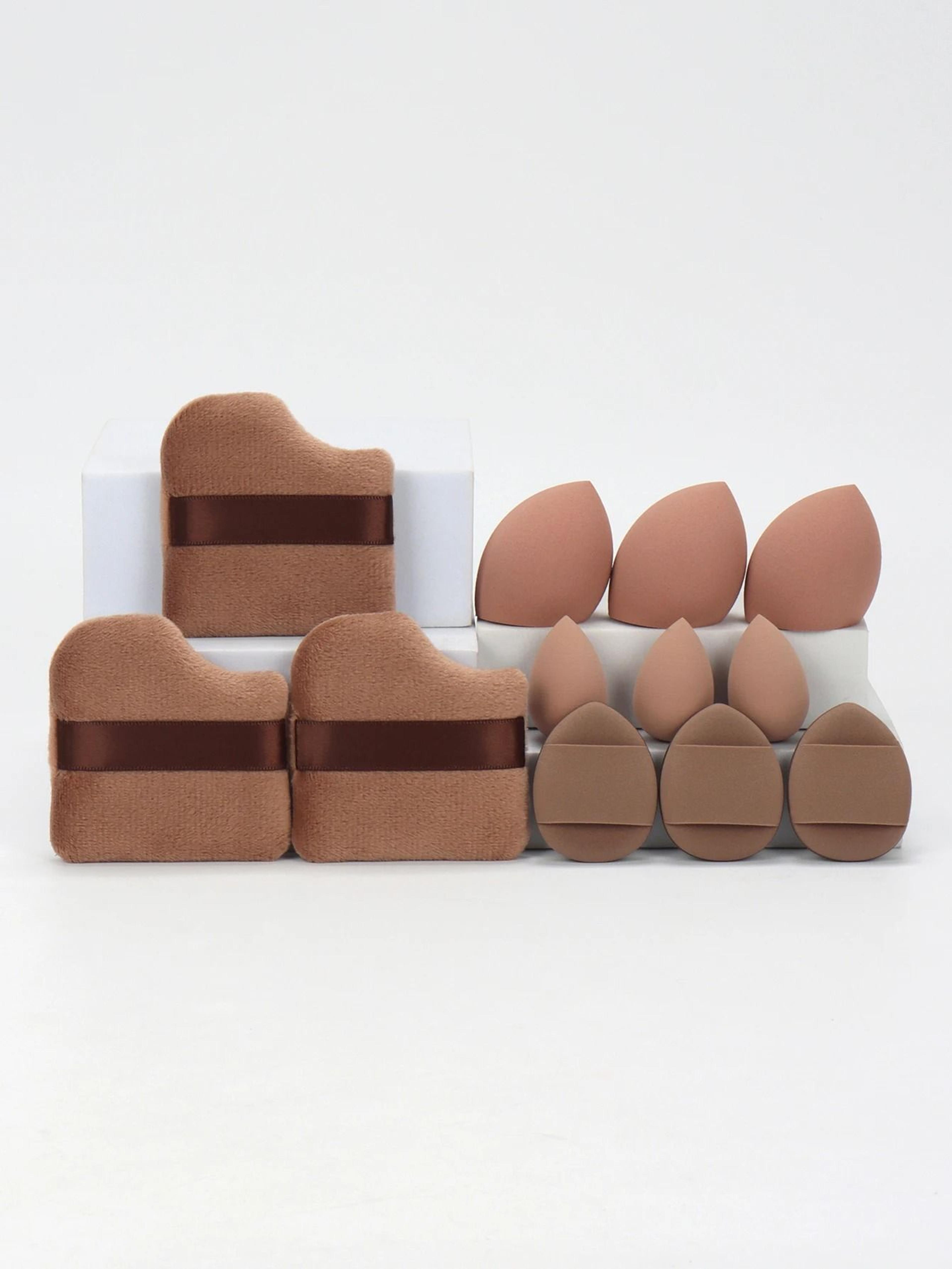 12Piece AllPurpose Makeup Sponge And Puff Set 17
