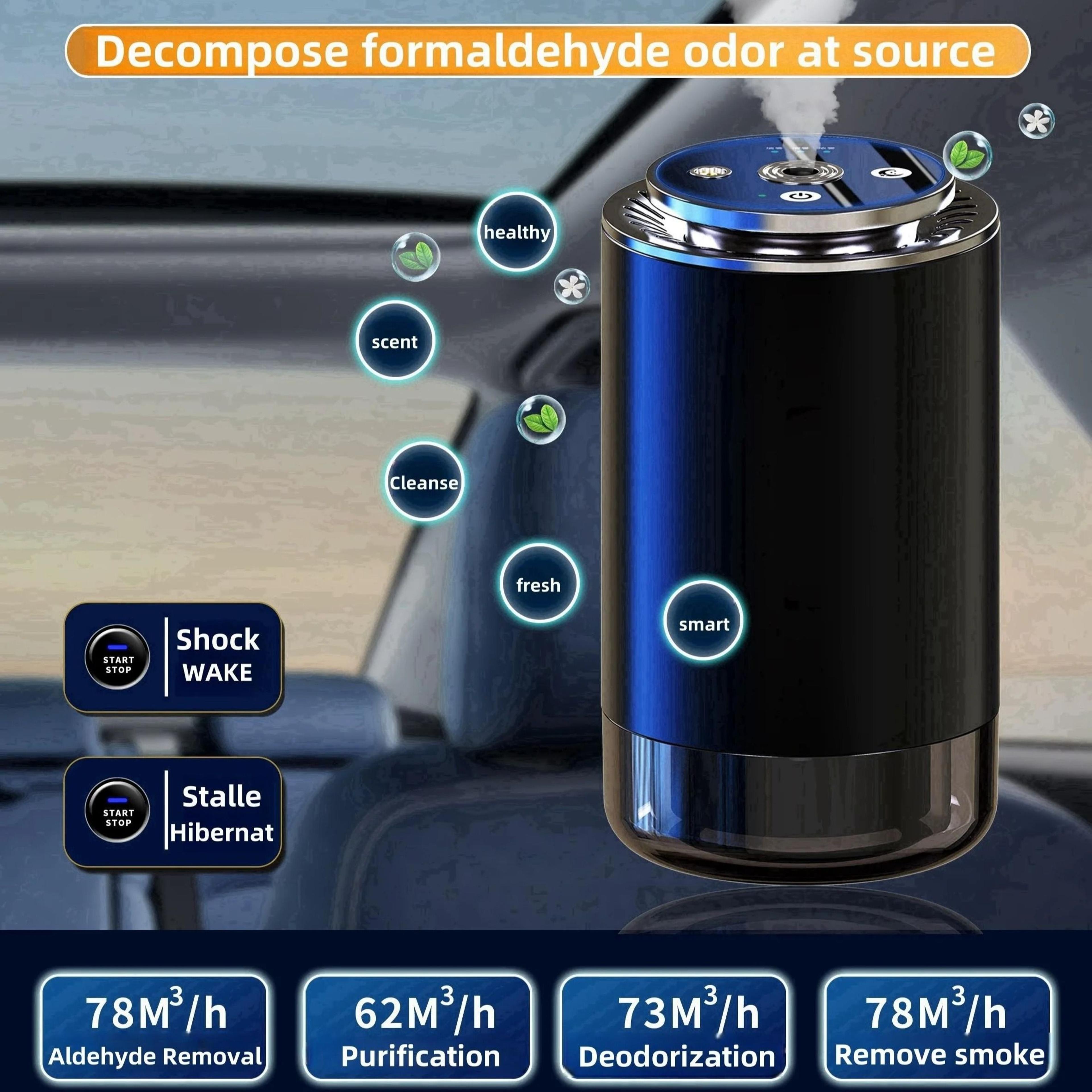 Novora Smart Car Diffuser With Starry Light 1