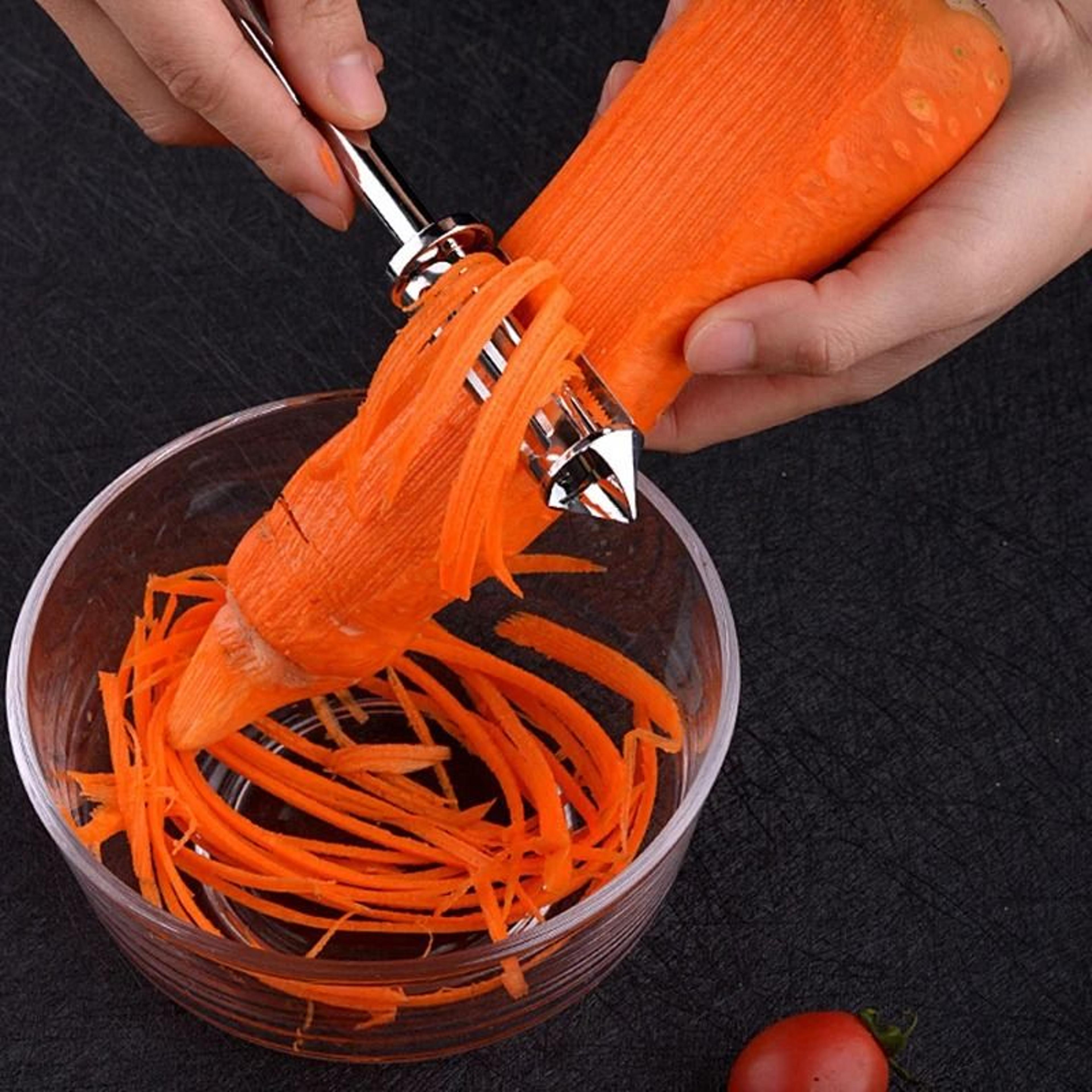 3in1 Stainless Steel Fruit And Vegetable Peeler 1