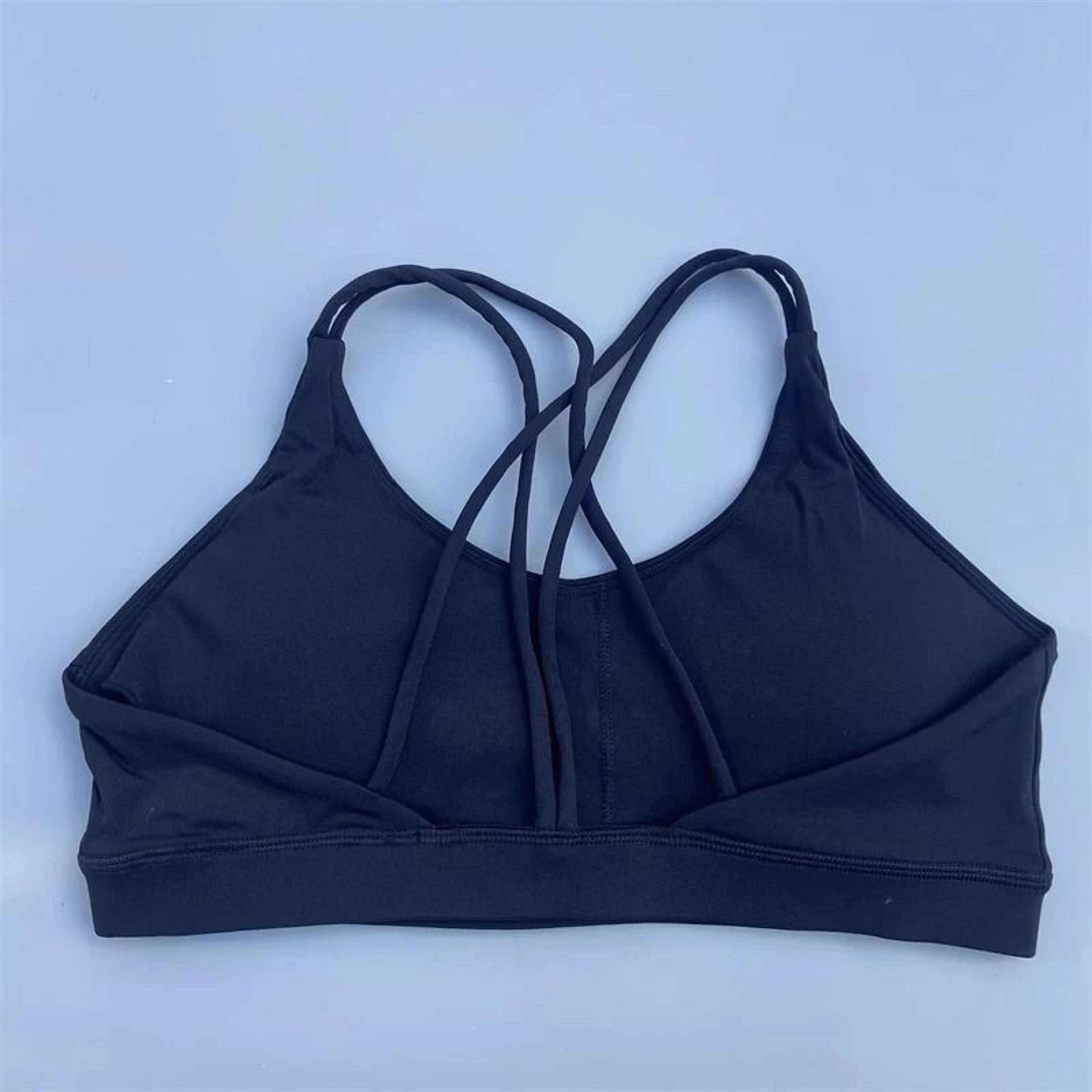 Solid Color Soft High Strength Womens Fitness Bra Tight Sport Top Comprehensive Training Gym Yoga U 8