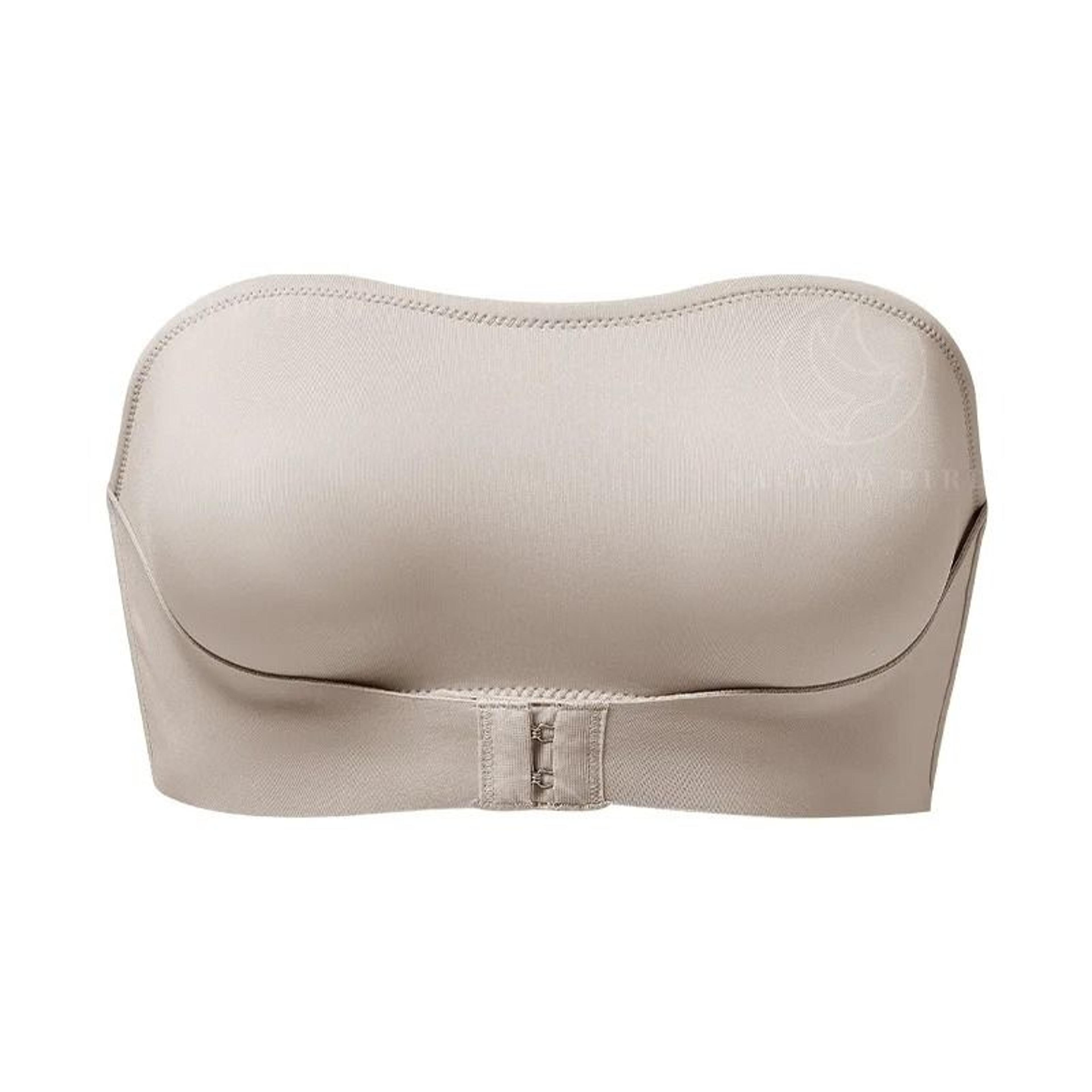 Effective Slipproof Side One Piece Padded Ice Silk Seamless Strapless Bra 7