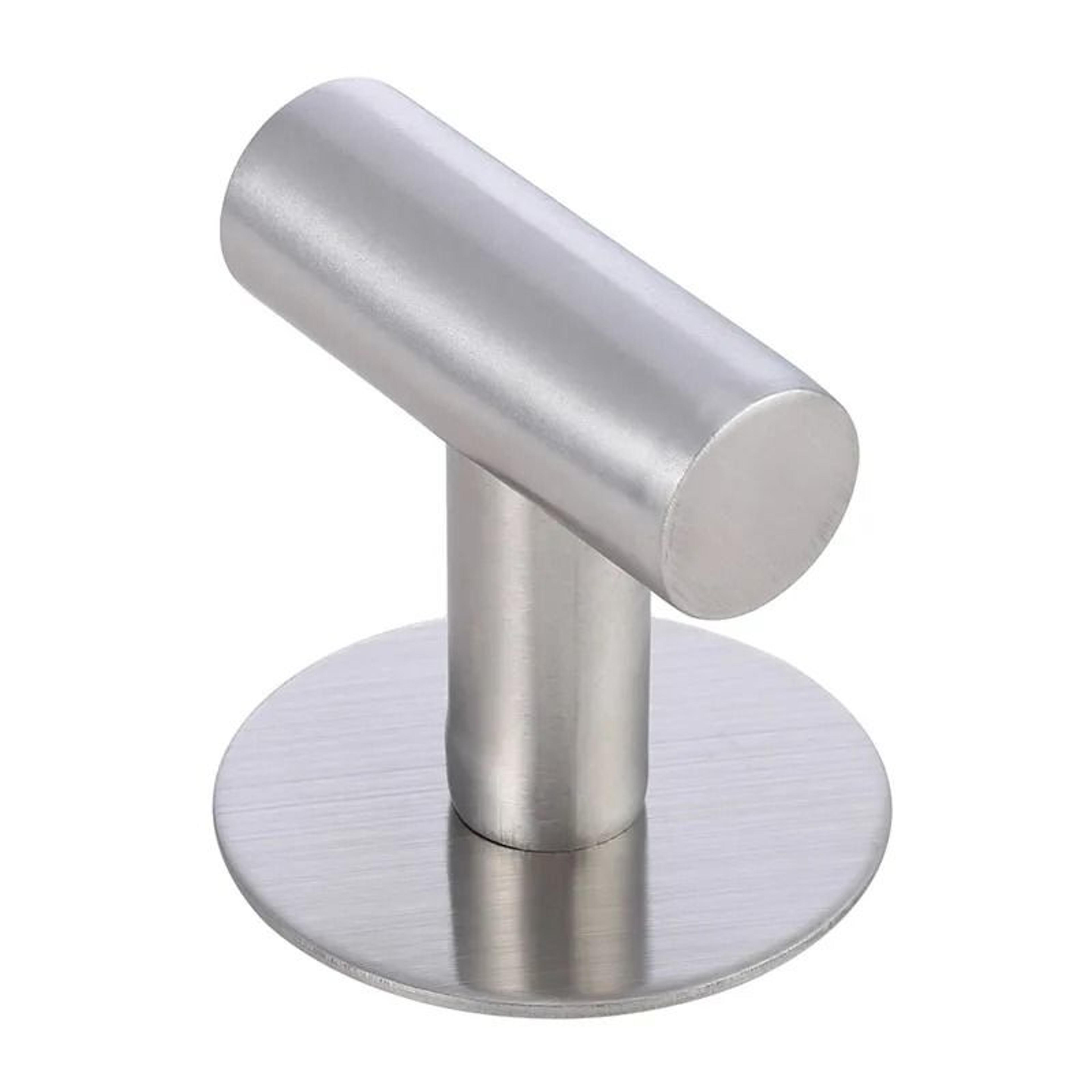 Aluminum Alloy Robe Hook Self Adhesive Rustproof Wall Coat Rack 2