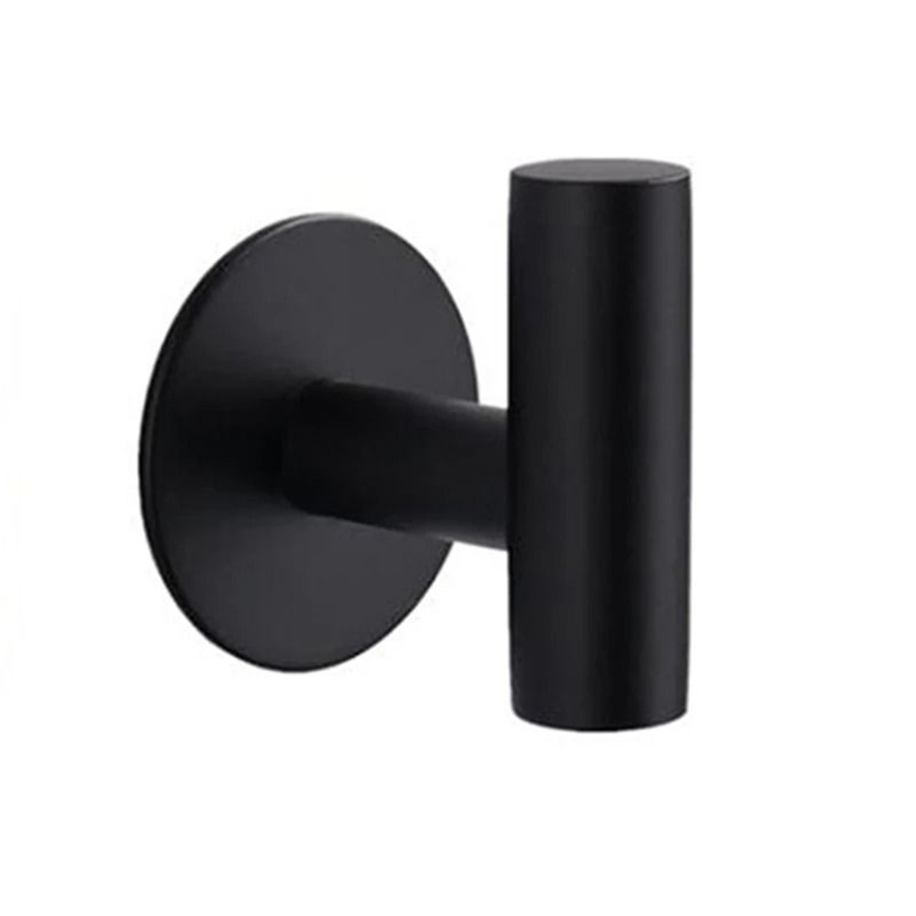 Aluminum Alloy Robe Hook Self Adhesive Rustproof Wall Coat Rack 8