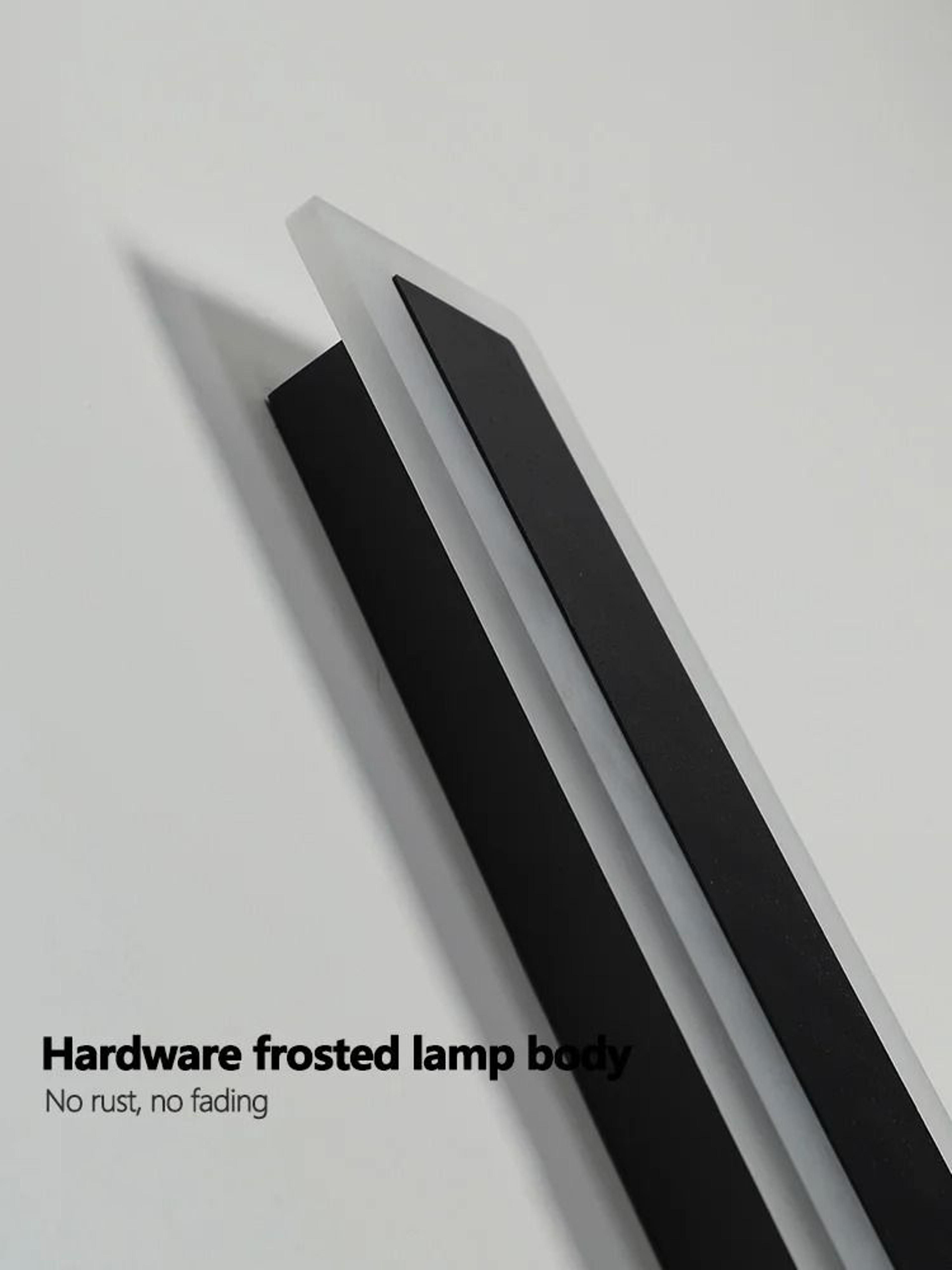 Modern Waterproof Outdoor Long Strip LED Wall Lamp IP65 Aluminum Garden Sconce 4