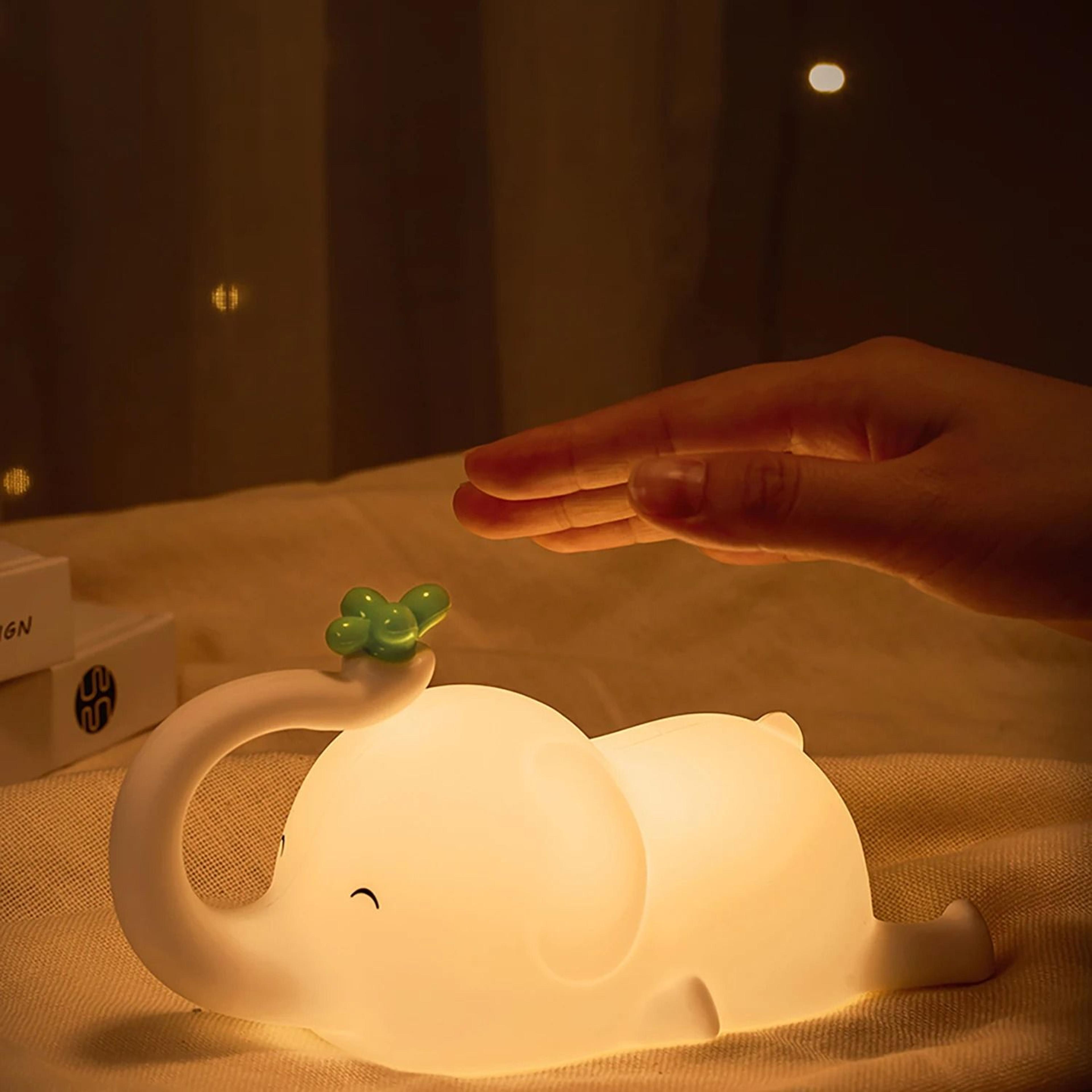 Cute Silicone Sheep Night Light  Rechargeable Dimmable Sleep Lamp For Childrens Room 5