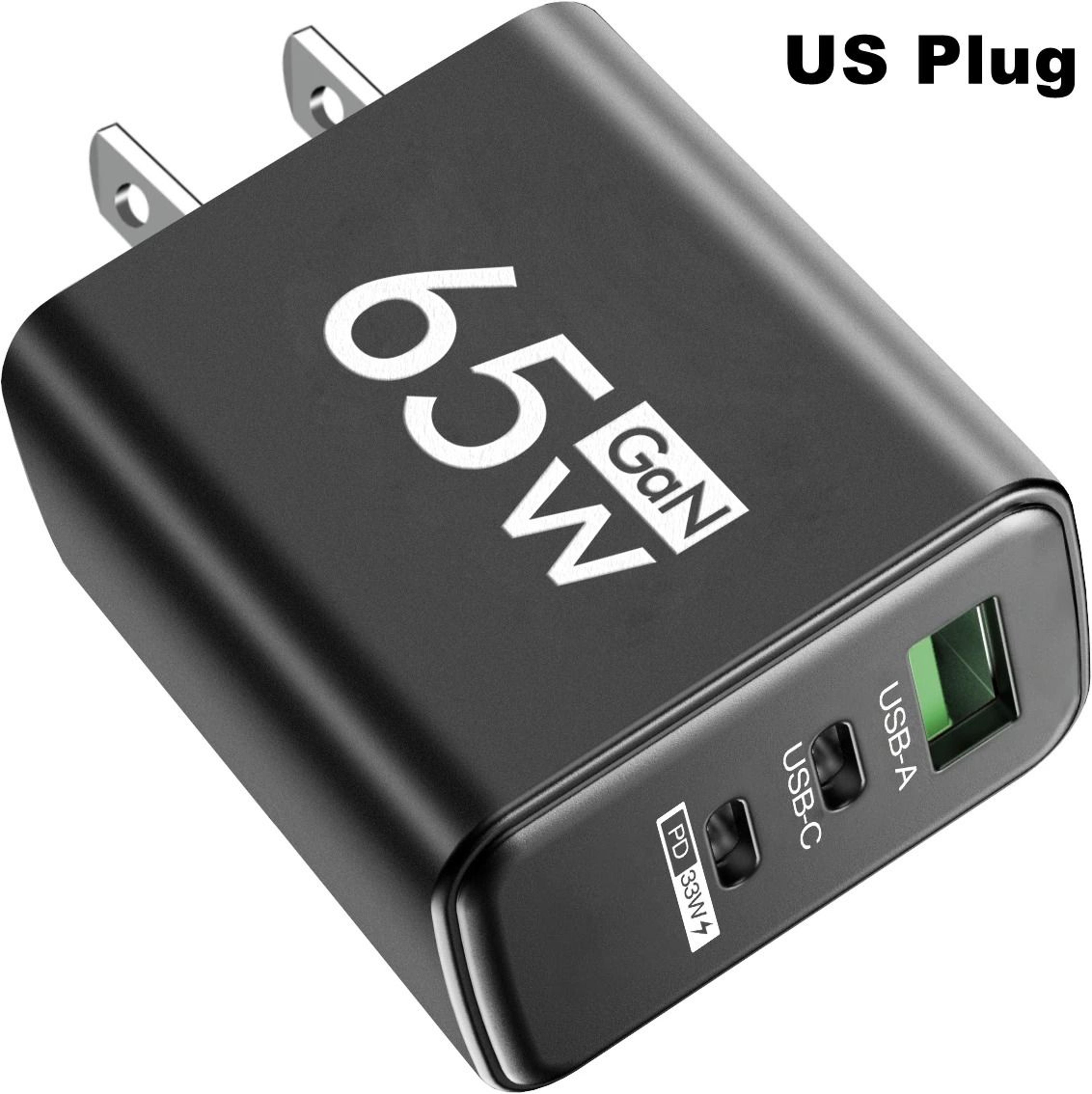 3Port MultiPlug USB  TypeC PD Fast Charger  Quick Charge Adapter For IPhone 16 Samsung And Huawei 11