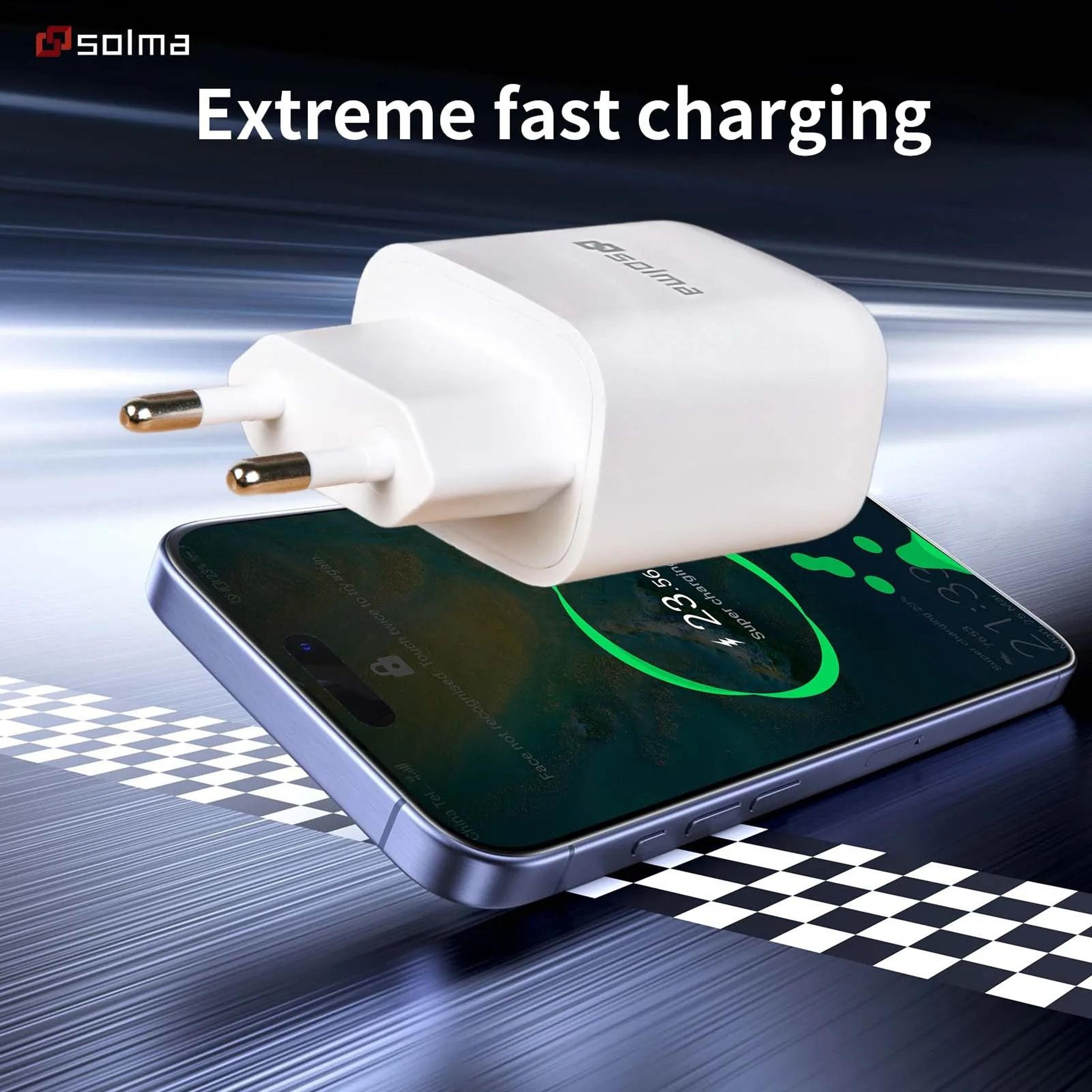 2Pack QC 30 Fast Charger Set  Universal USB Wall Adapter With EU  UK Plug Options For Mobile Phones 4
