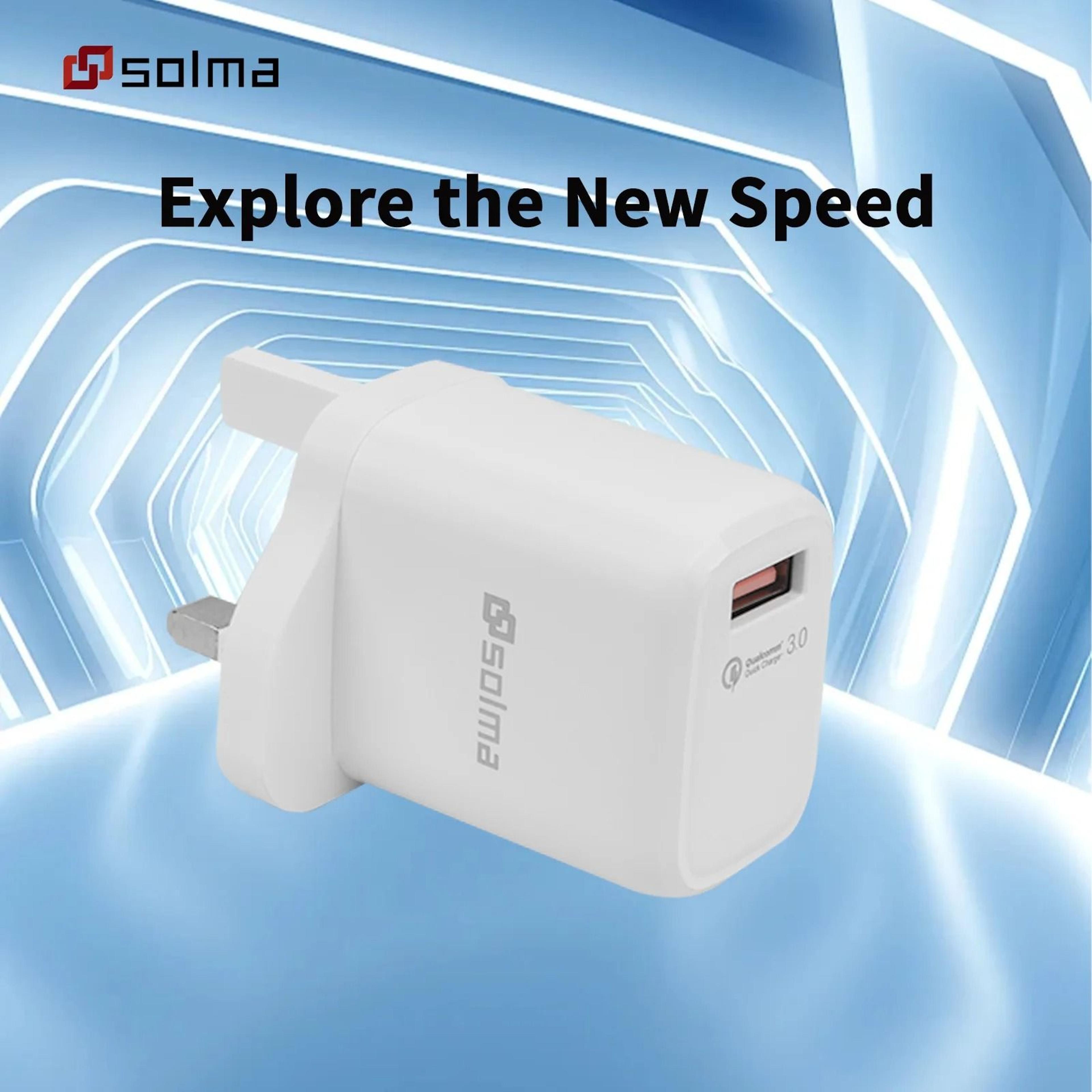 2Pack QC 30 Fast Charger Set  Universal USB Wall Adapter With EU  UK Plug Options For Mobile Phones 5