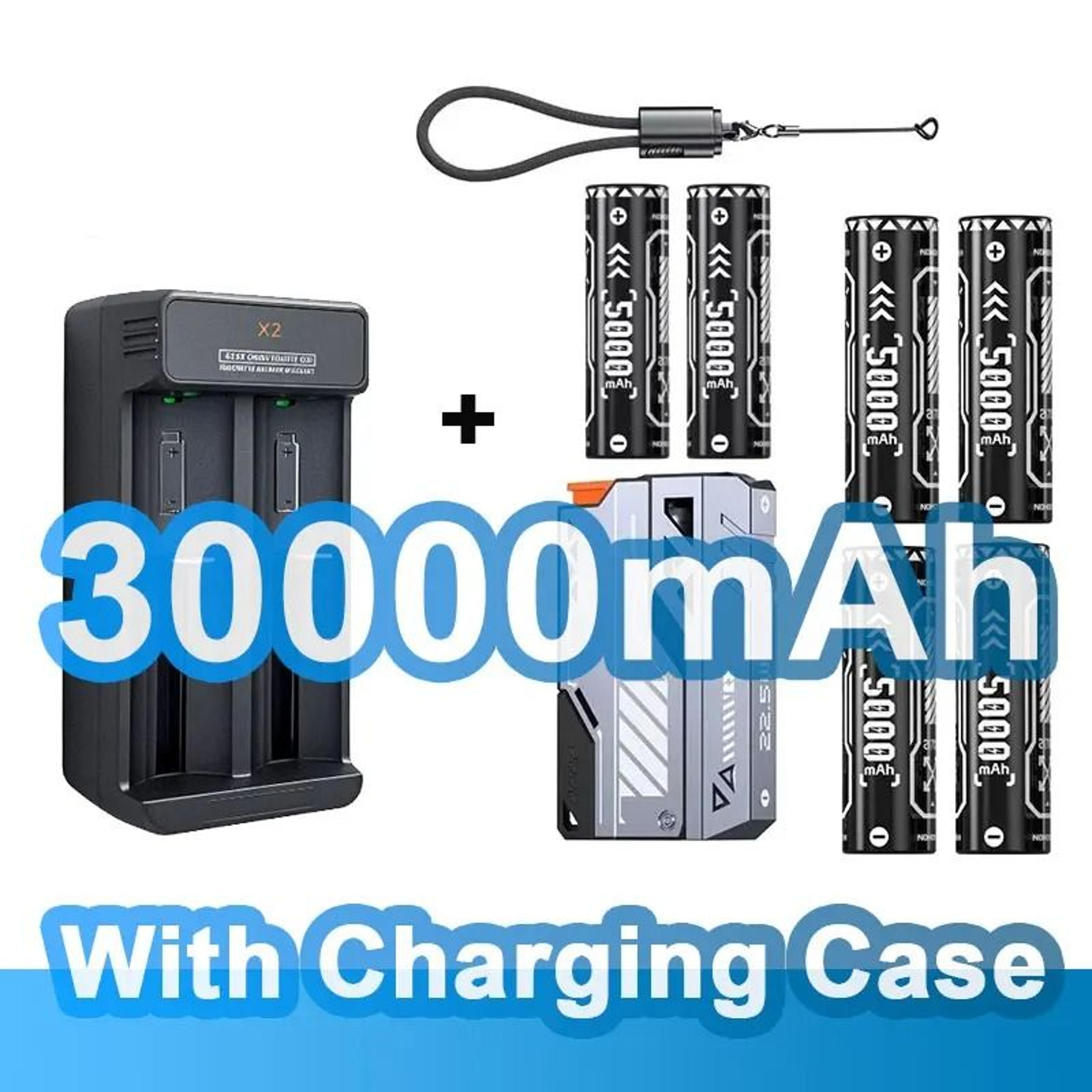 VYVYLABS 30000mAh Detachable 3C Power Bank  225W Wireless Fast Charger For IPhone 17  Android 8