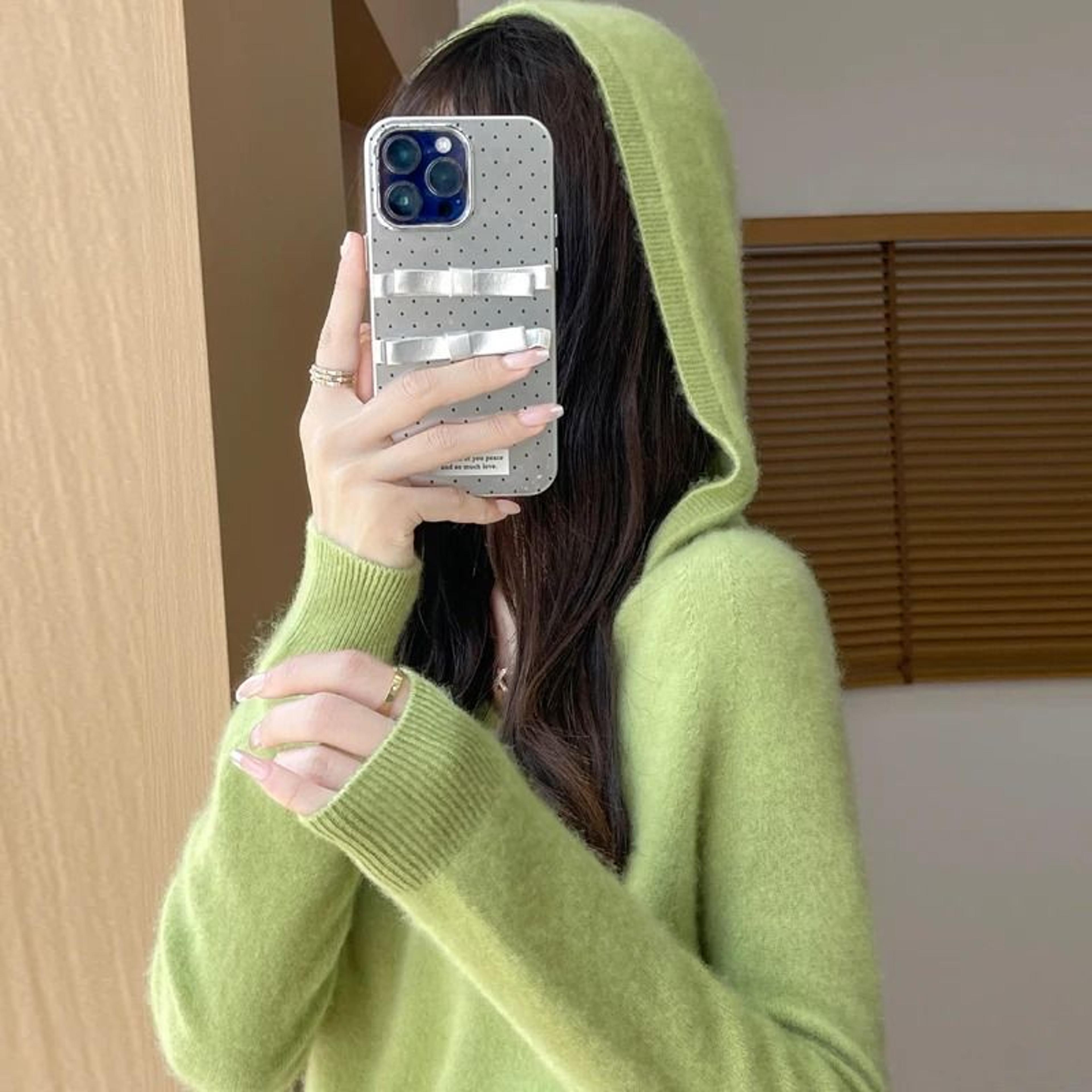 Womens 100 Merino Wool Hooded Pullover  Premium Soft CashmereTouch Knitwear For Autumn  Winter 10