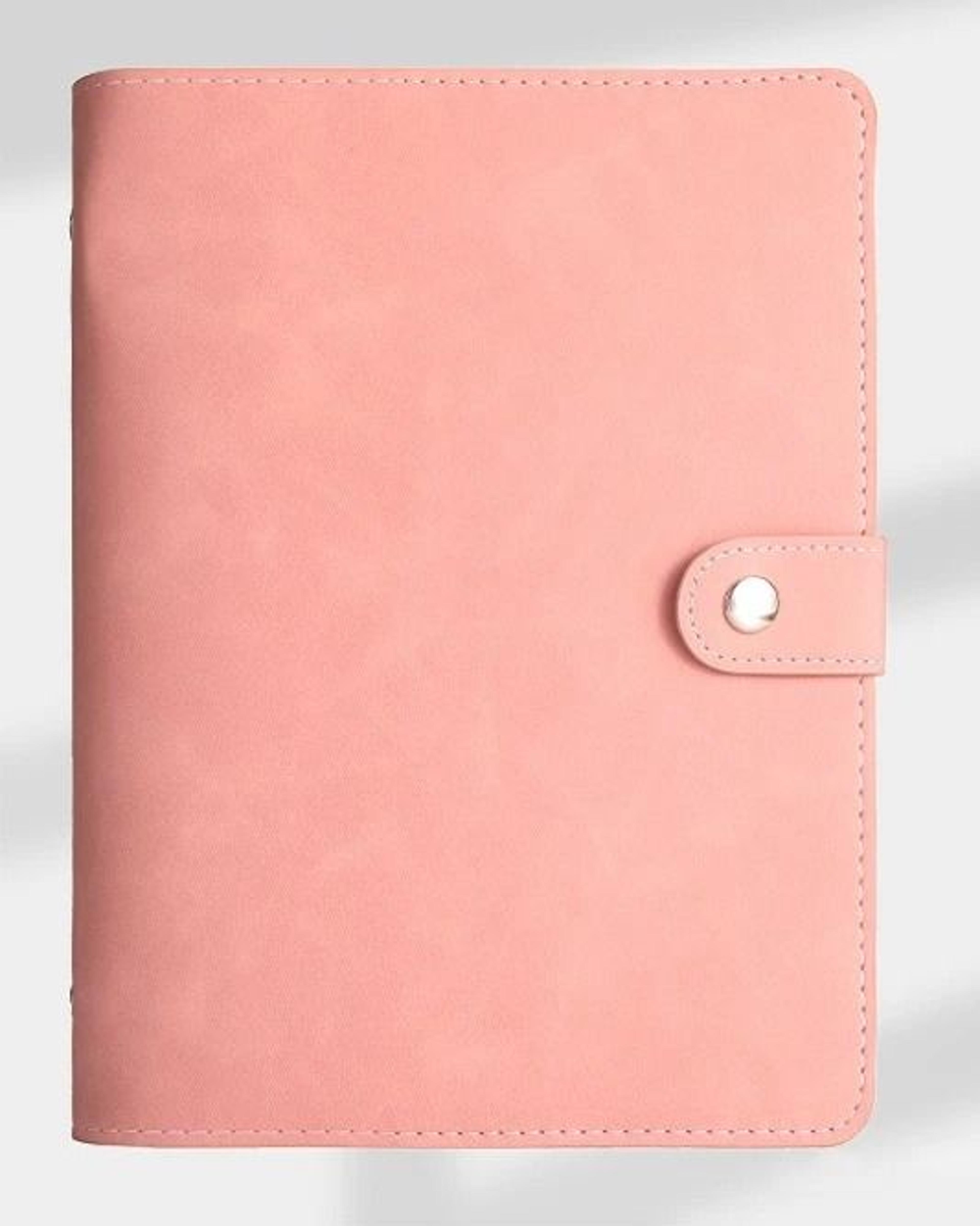 Soft PU Leather DIY Binder  A5A6A7 Photocard Collect Book Bullet Journal  Agenda Planner Cover 7