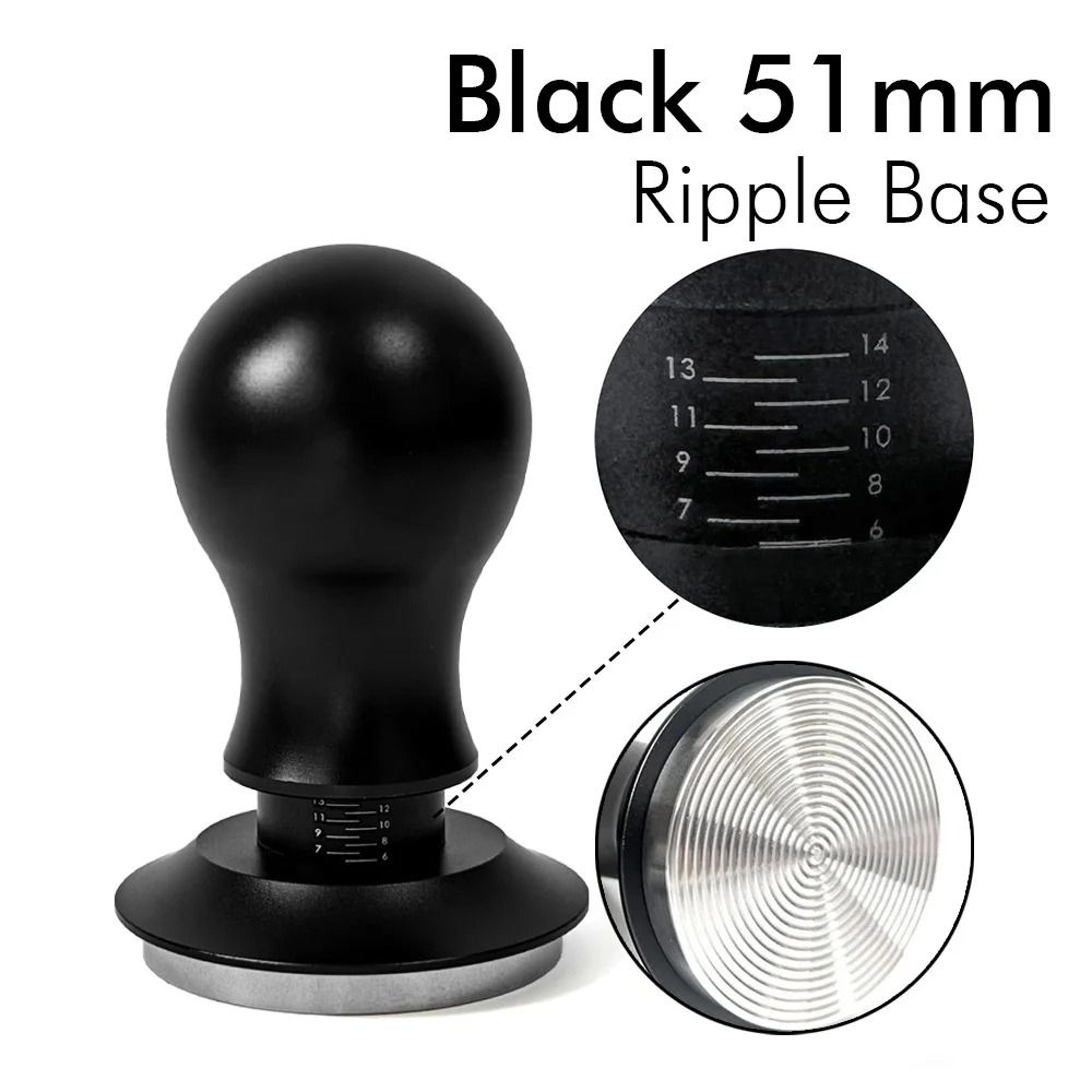 Precision Ripple Base Espresso Tamper  Calibrated SpringLoaded Constant Pressure Leveling Tool 5154 10
