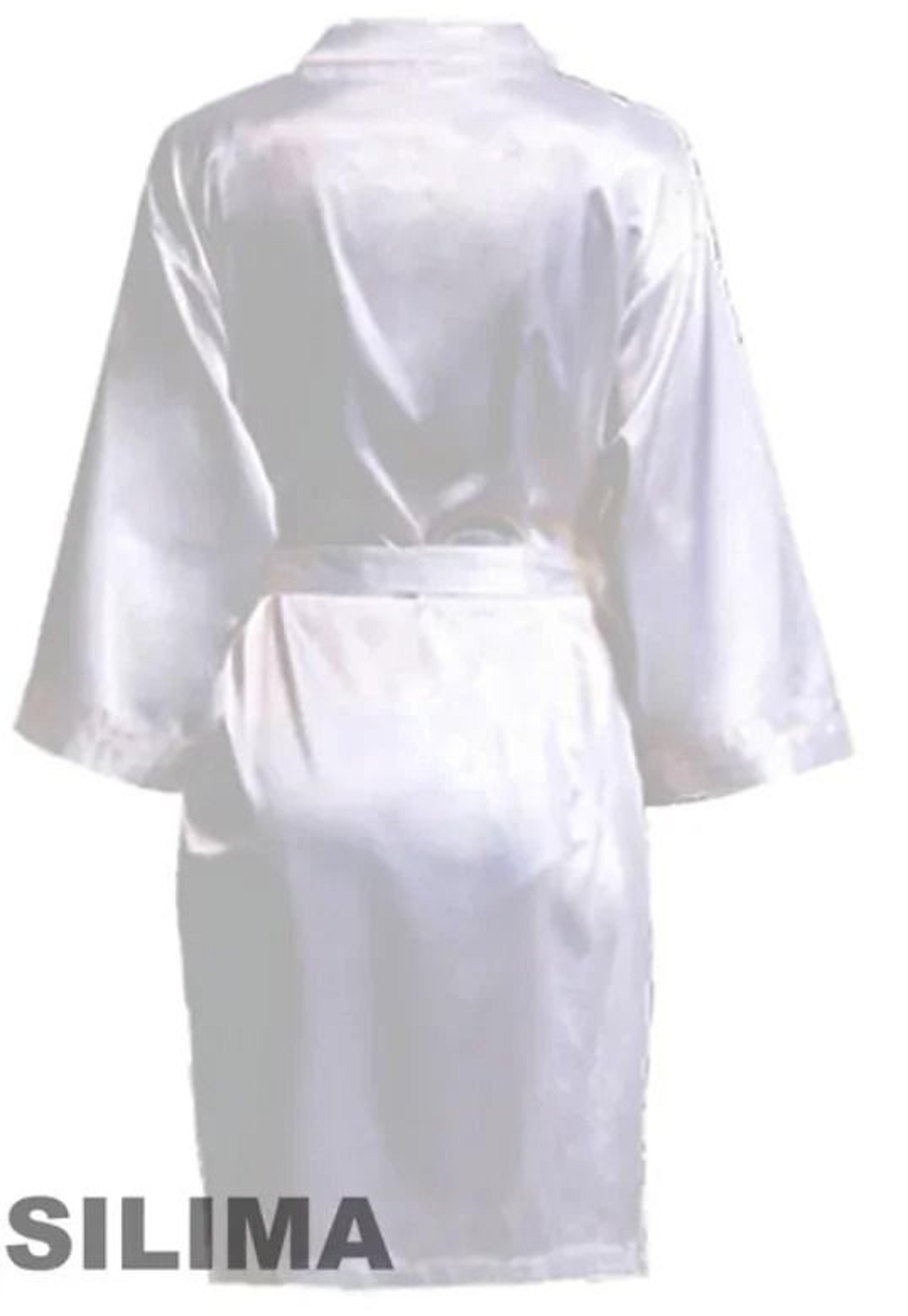 Wedding Party Team Bride Robe  Professional Satin Kimono Pajamas  Bridesmaid Bathrobe SP2000 2