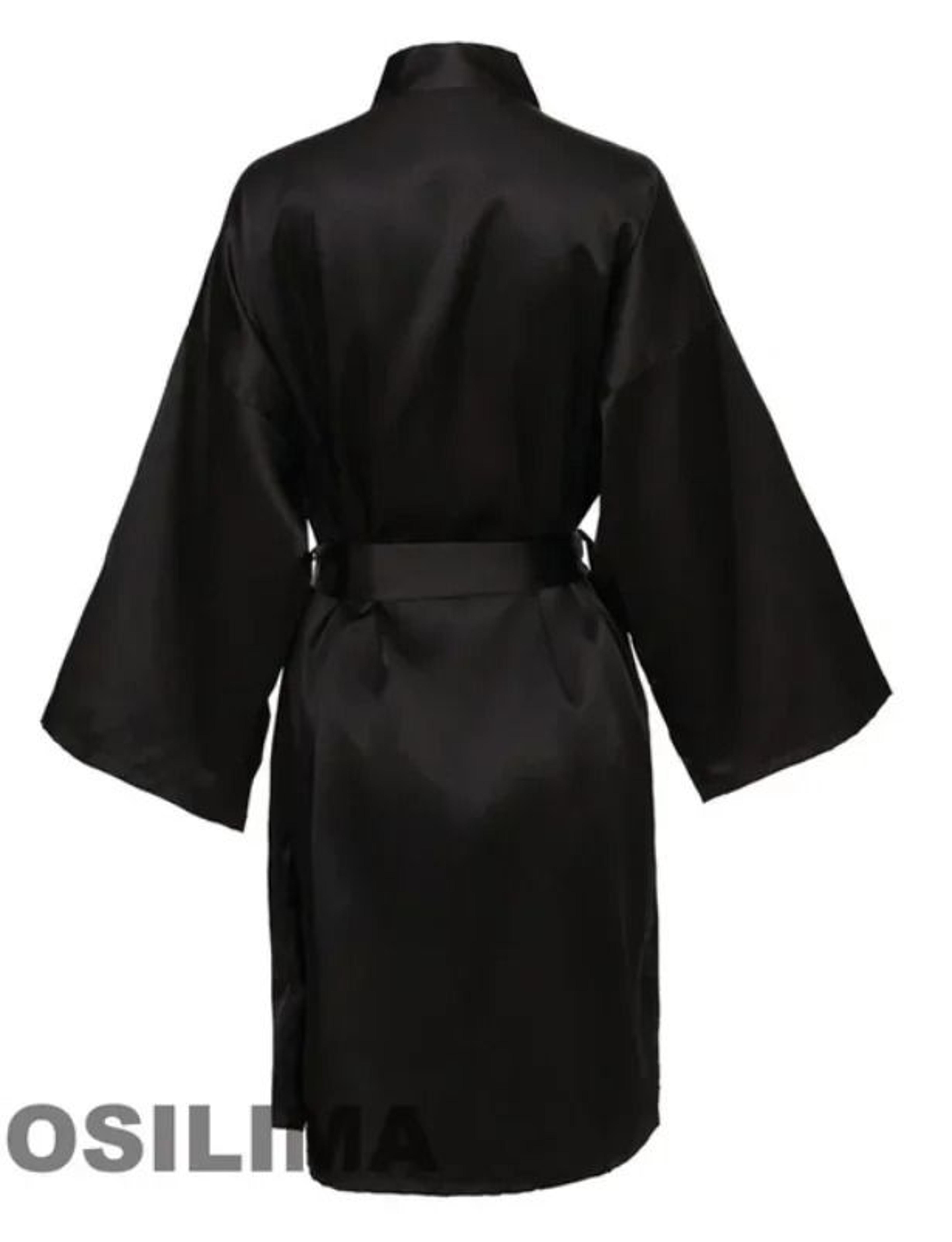 Wedding Party Team Bride Robe  Professional Satin Kimono Pajamas  Bridesmaid Bathrobe SP2000 16