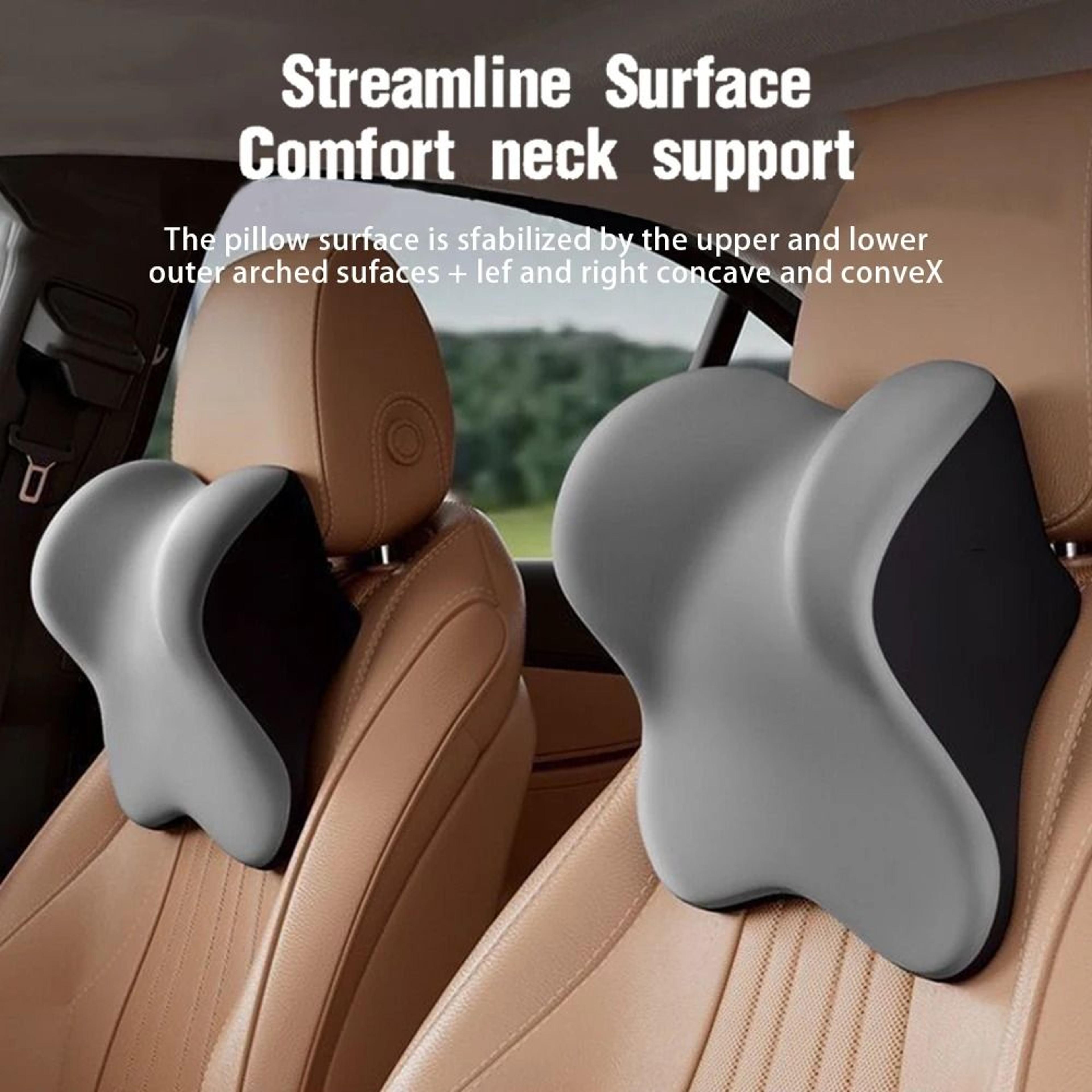 Car Headrest  Lumbar Support Set  HighPerformance Memory Foam Neck  Backrest Cushion 1