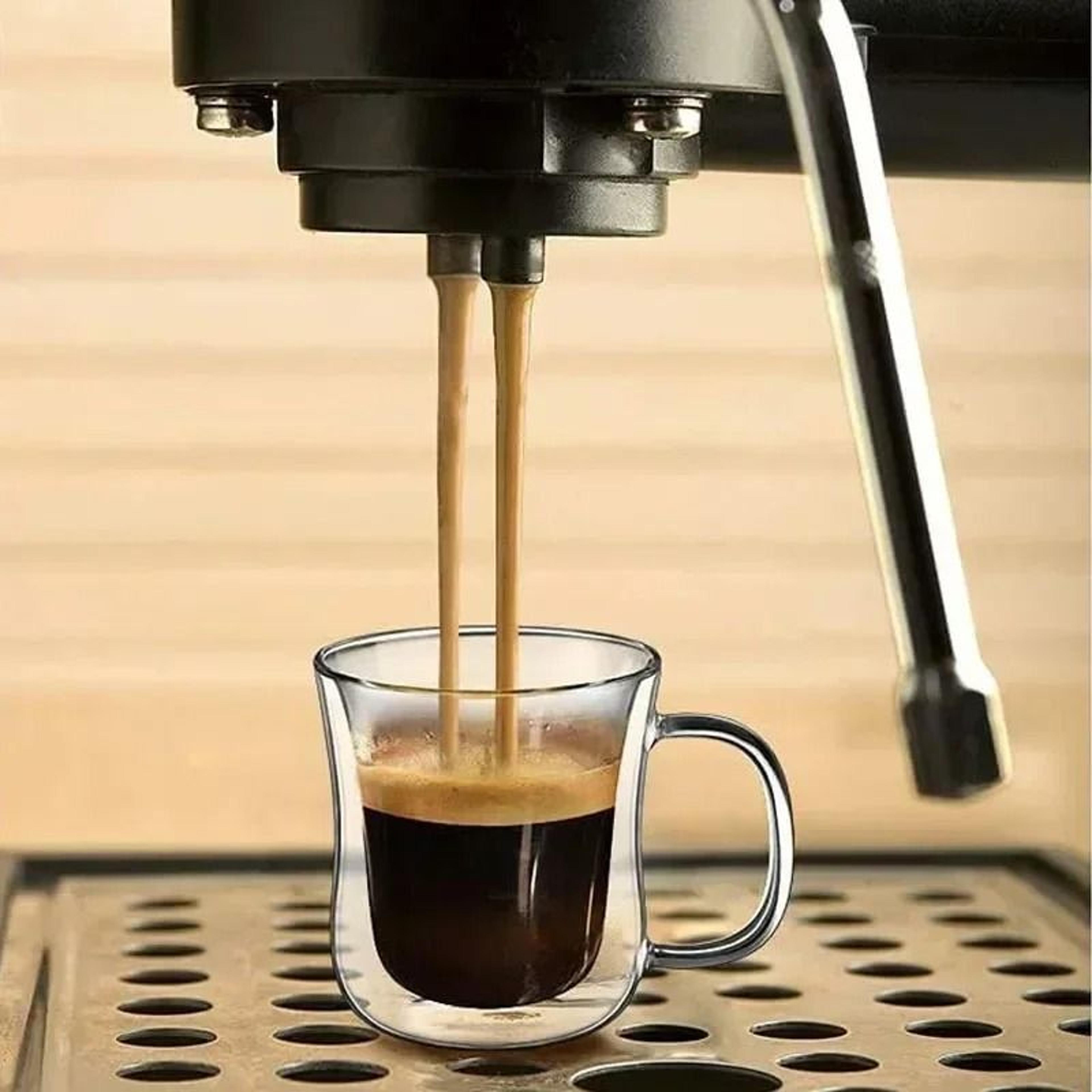 HeatResistant DoubleWall Glass Coffee Cup Set  HighPerformance Thermal Beer Tumbler  Transparent Dr 3