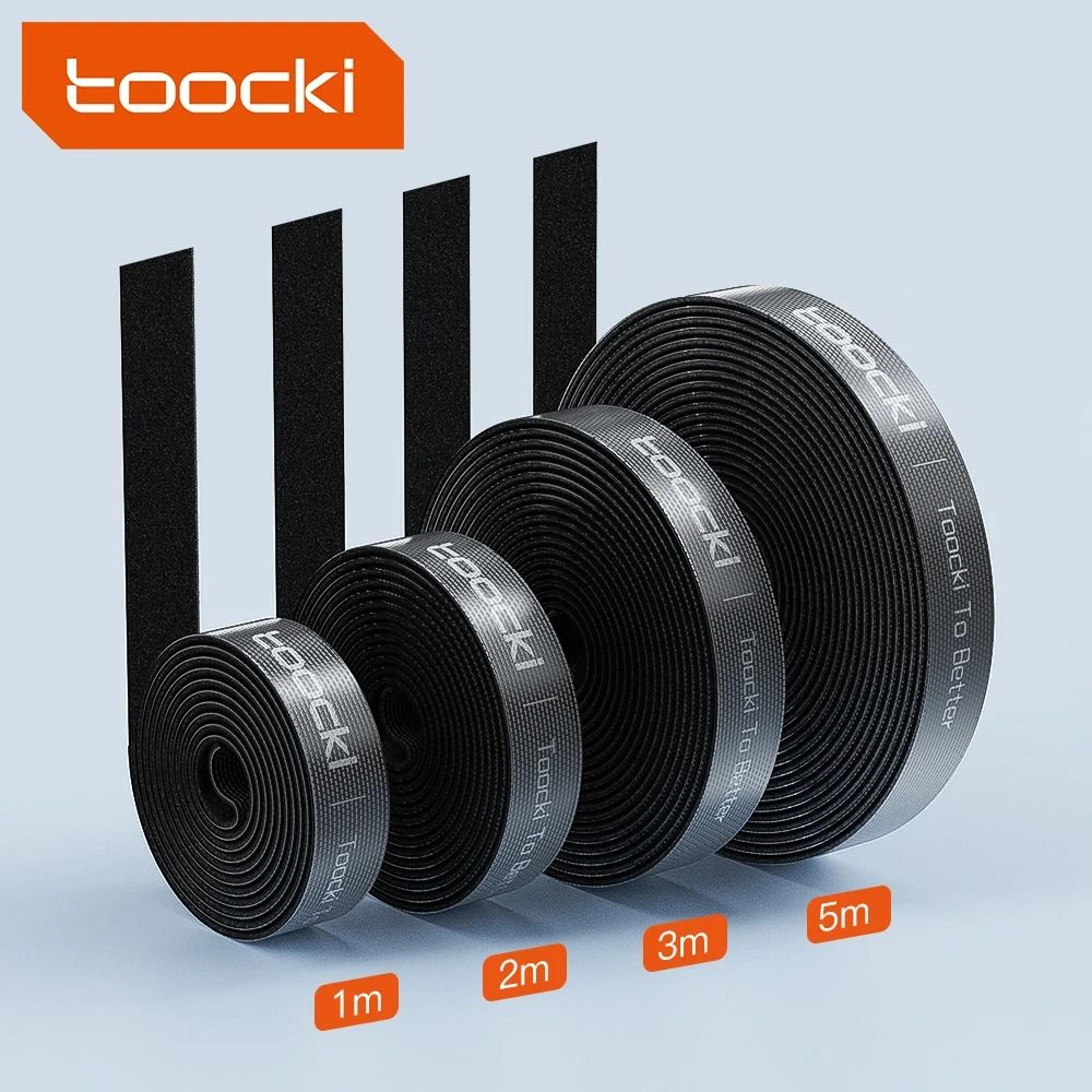 Toocki Pro Cable Management Roll  HighPerformance FreeCut Wire Organizer For Desk  Mobile Infrastru 1