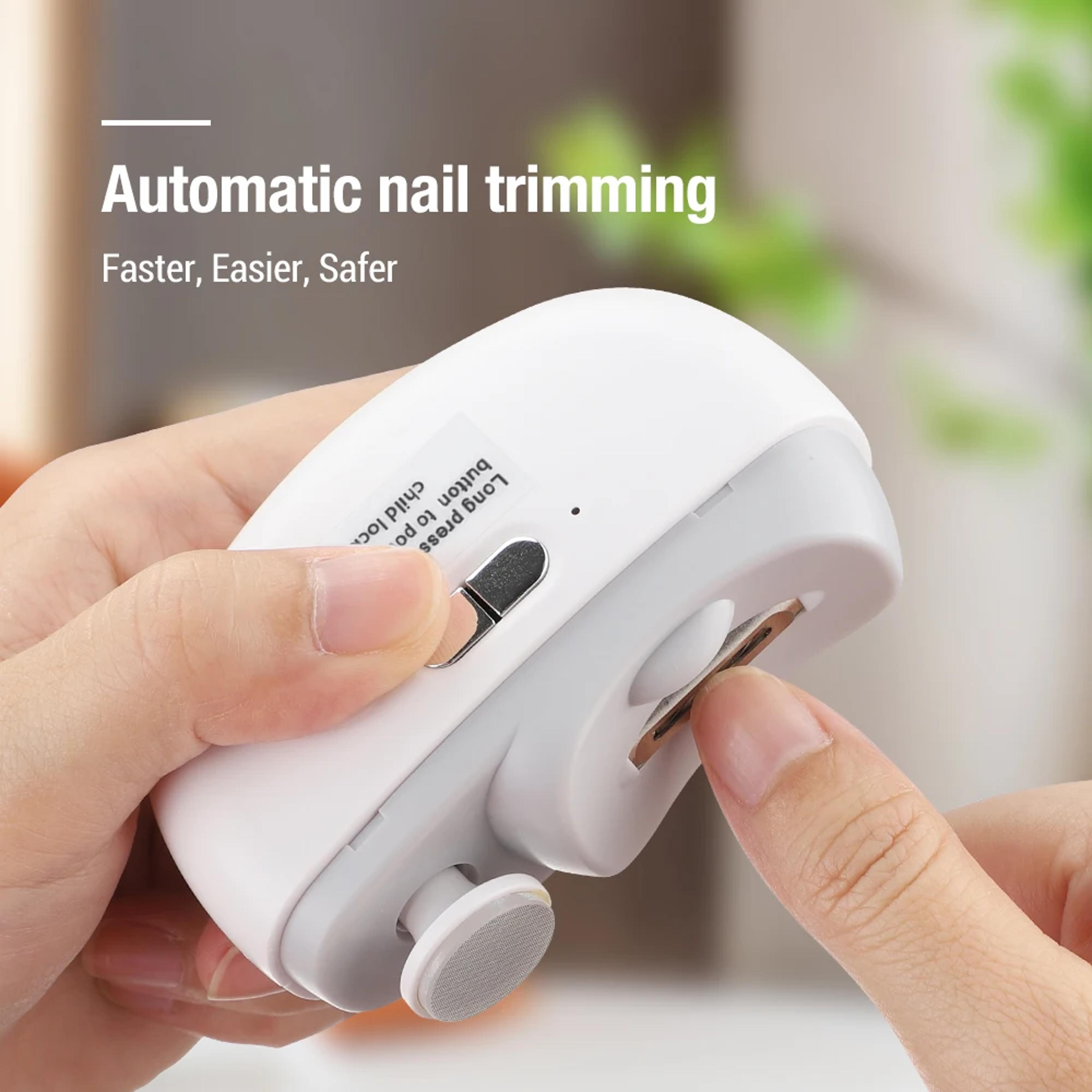 Rechargeable Electric Nail Grinder  Clipper Fast Precise Grooming Tool 2