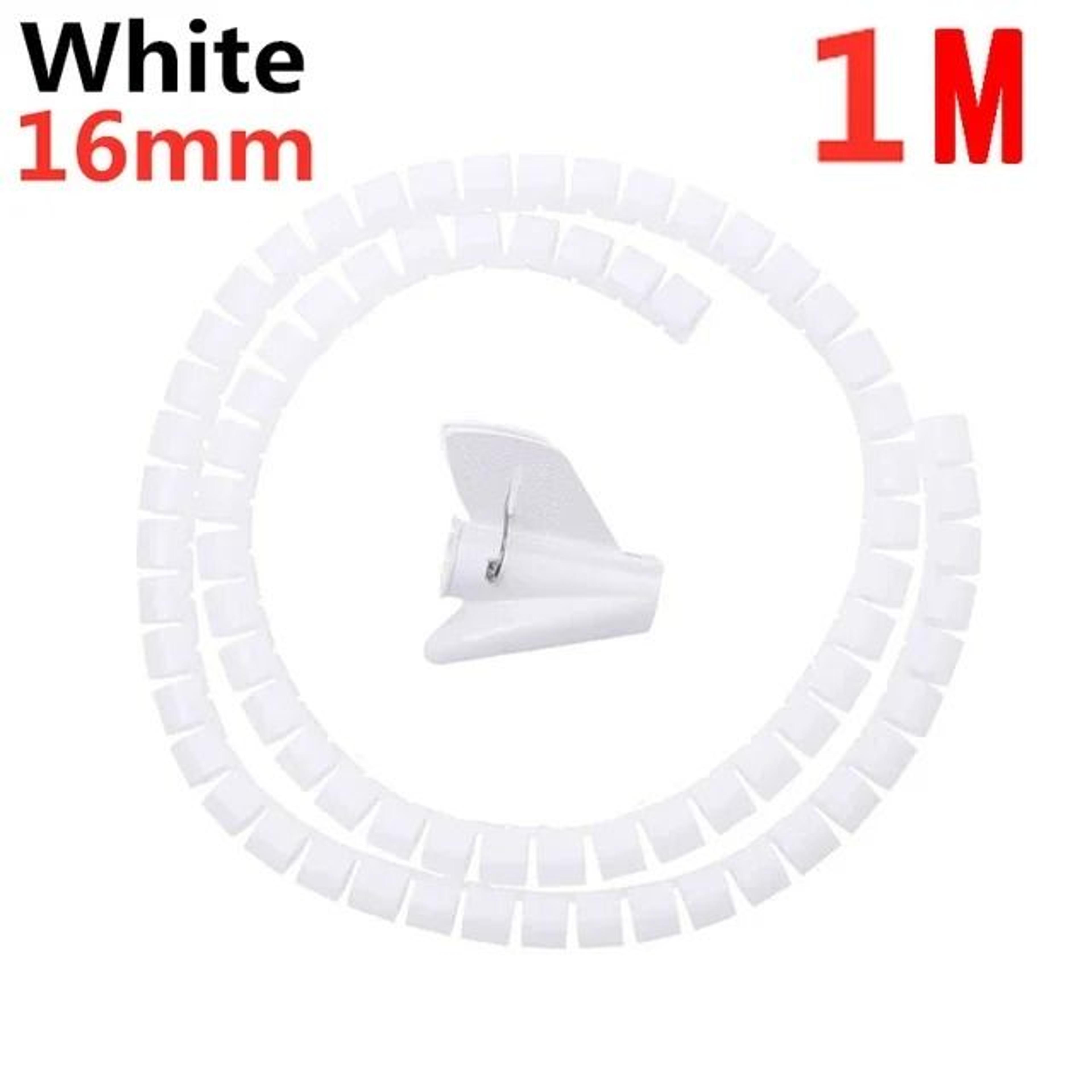 Flexible Cable Tube Sleeve  HighPerformance Cord Bundler  Desk Wire Management System 10