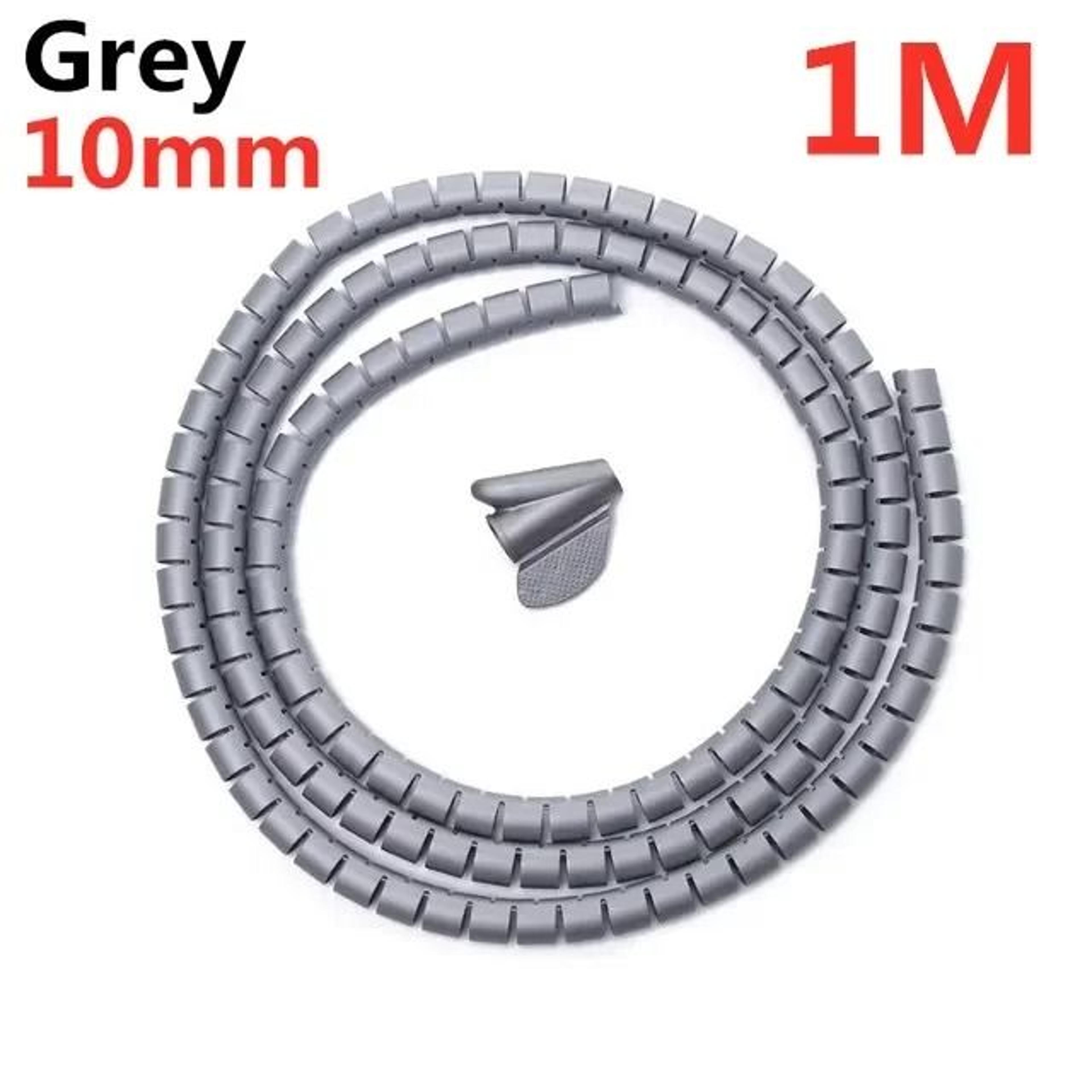 Flexible Cable Tube Sleeve  HighPerformance Cord Bundler  Desk Wire Management System 11