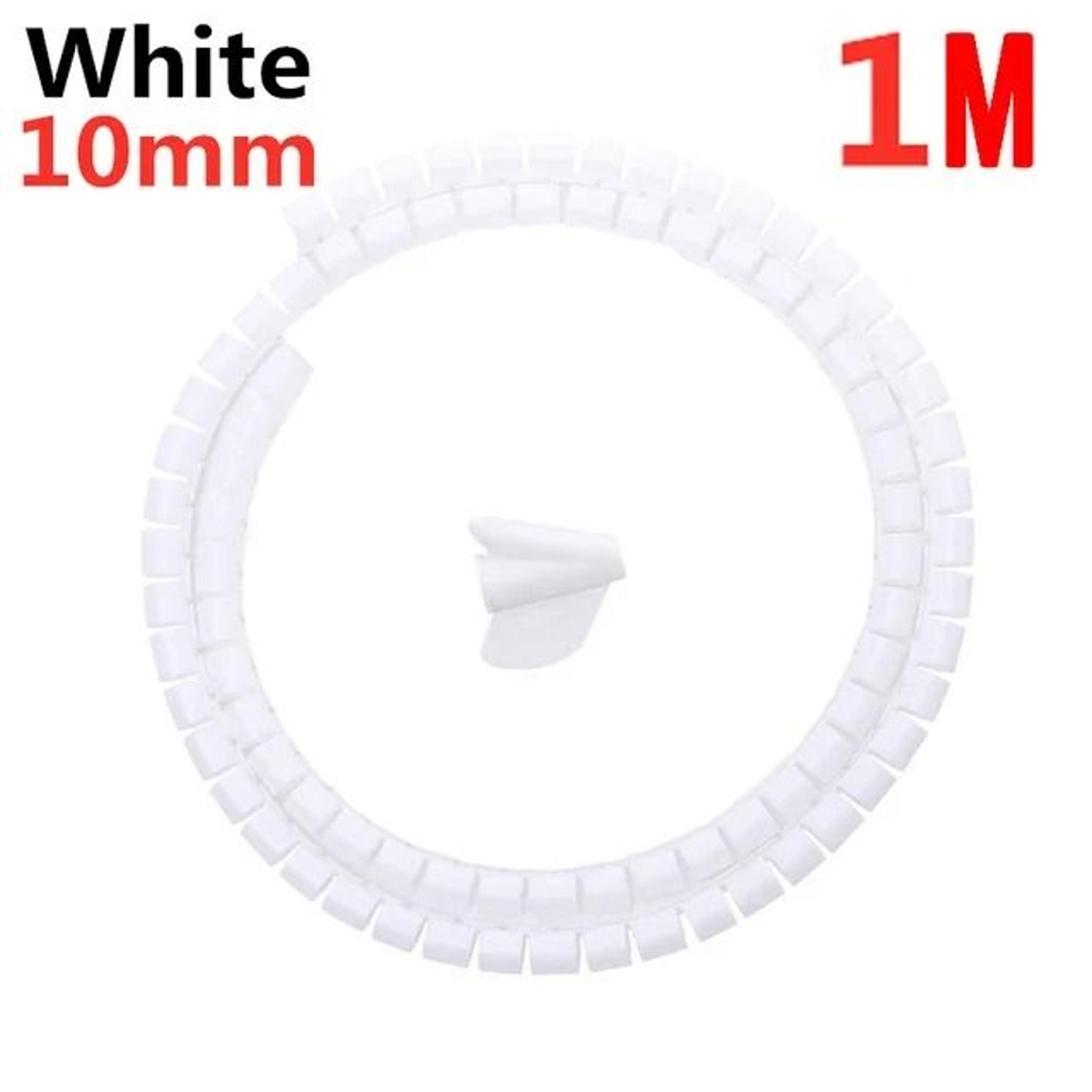 Flexible Cable Tube Sleeve  HighPerformance Cord Bundler  Desk Wire Management System 15