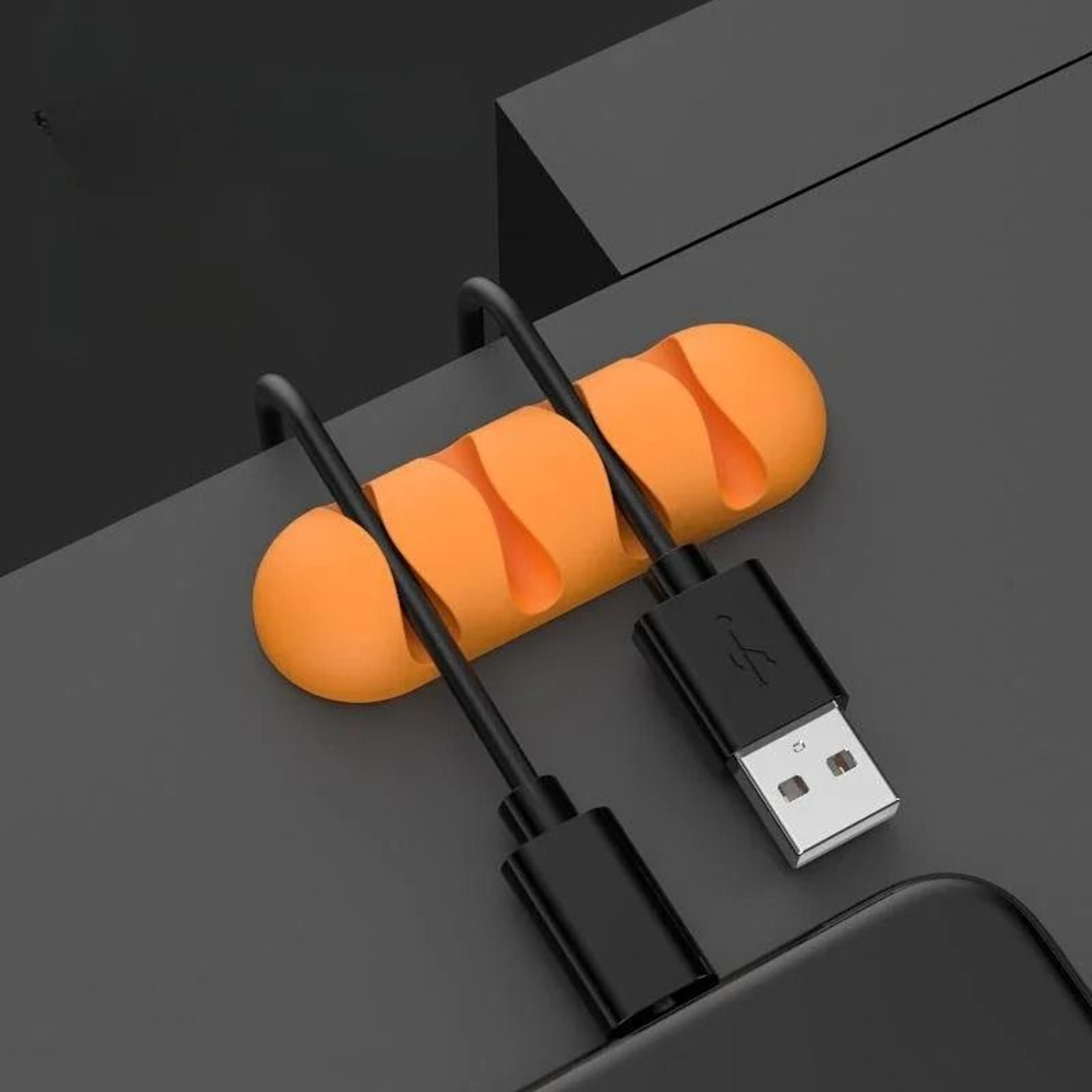 Smart Silicone Cable Holder  HighPerformance Flexible Wire Organizer  Network Cord Management Clip 6