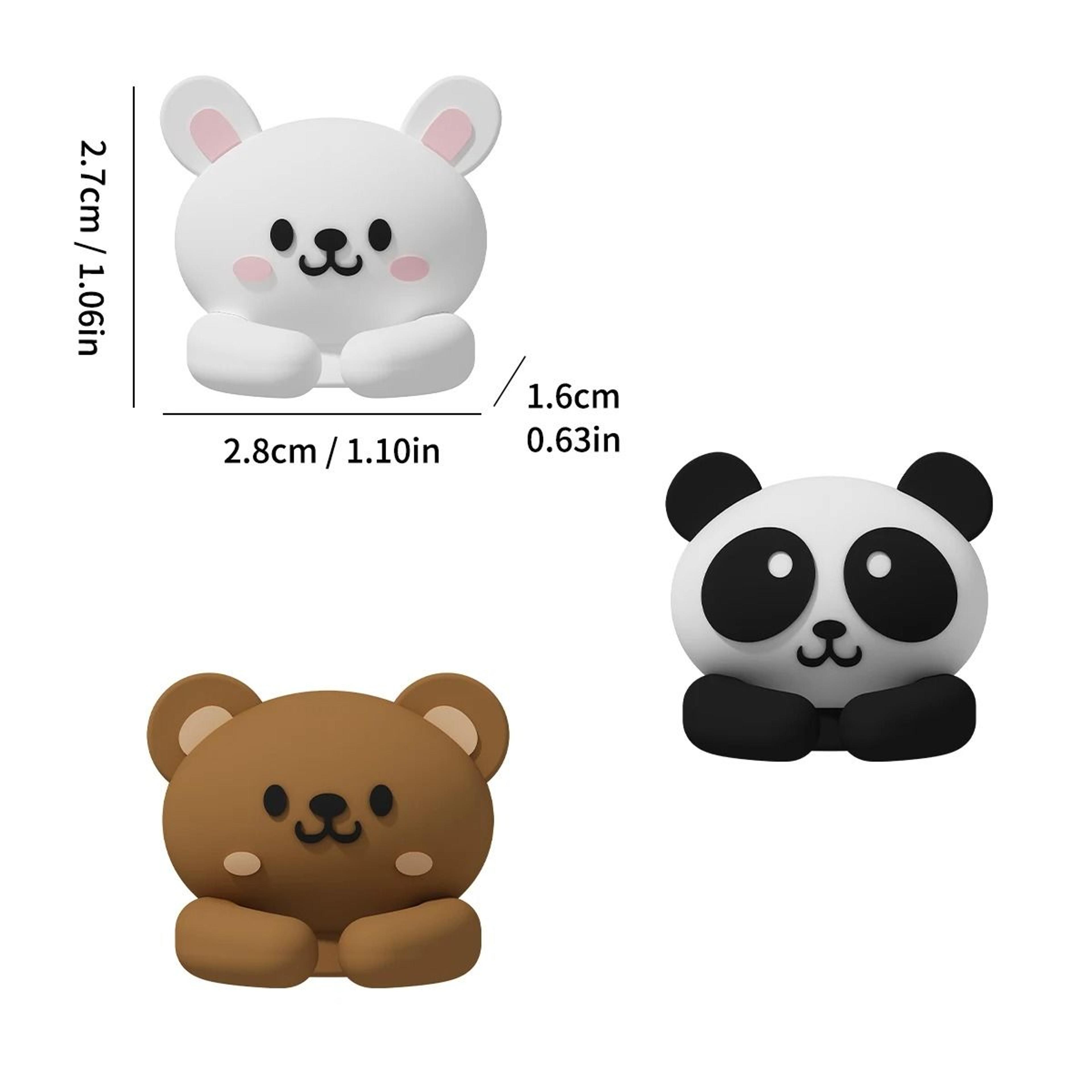 WORTHBUY Cute Desktop Cable Managers  HighPerformance SelfAdhesive USB Cord Clips  Desk Accessories 10