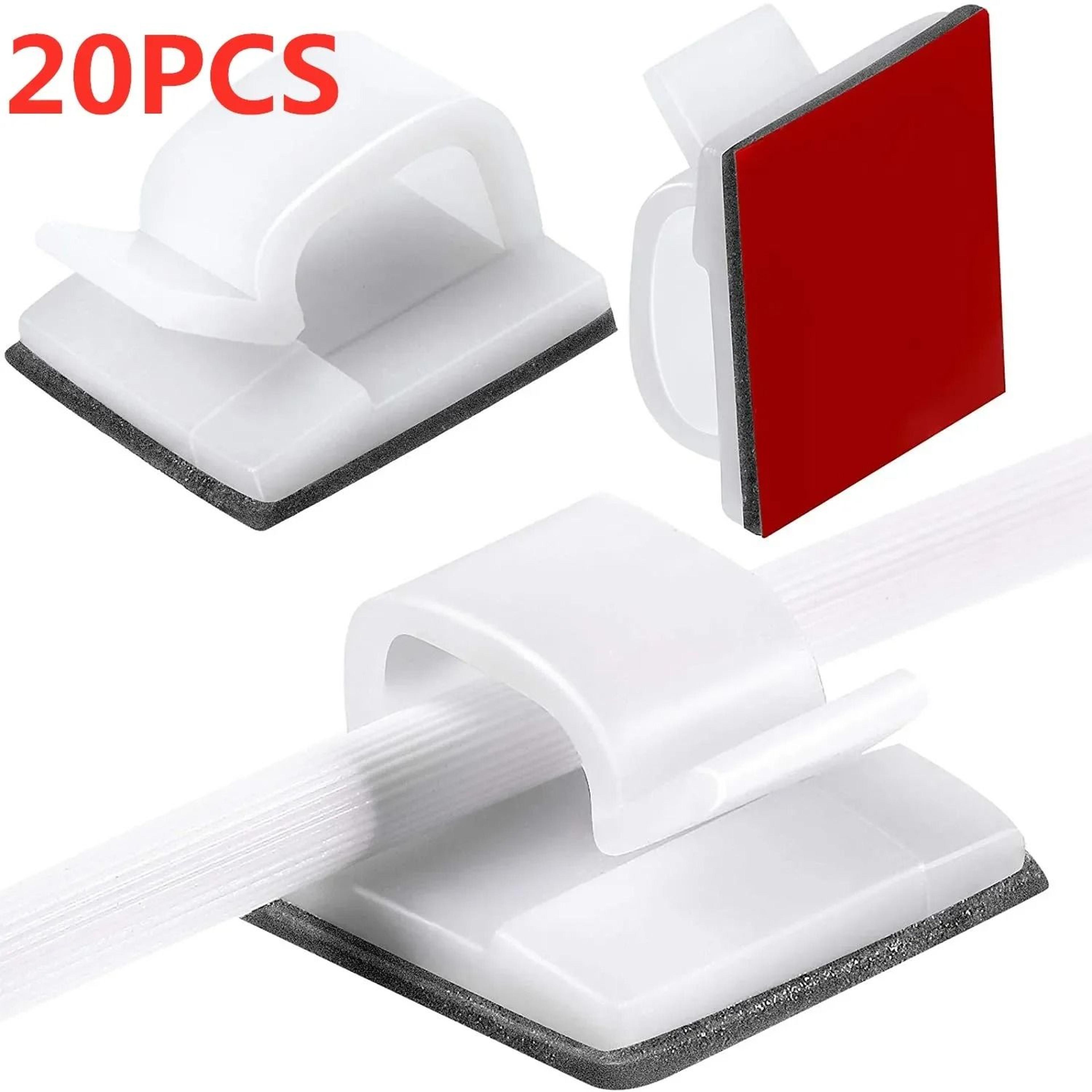 SelfAdhesive Wire Organizer  HighPerformance Harness Clamp  Cord Management Clip For PC  USB Cables 18