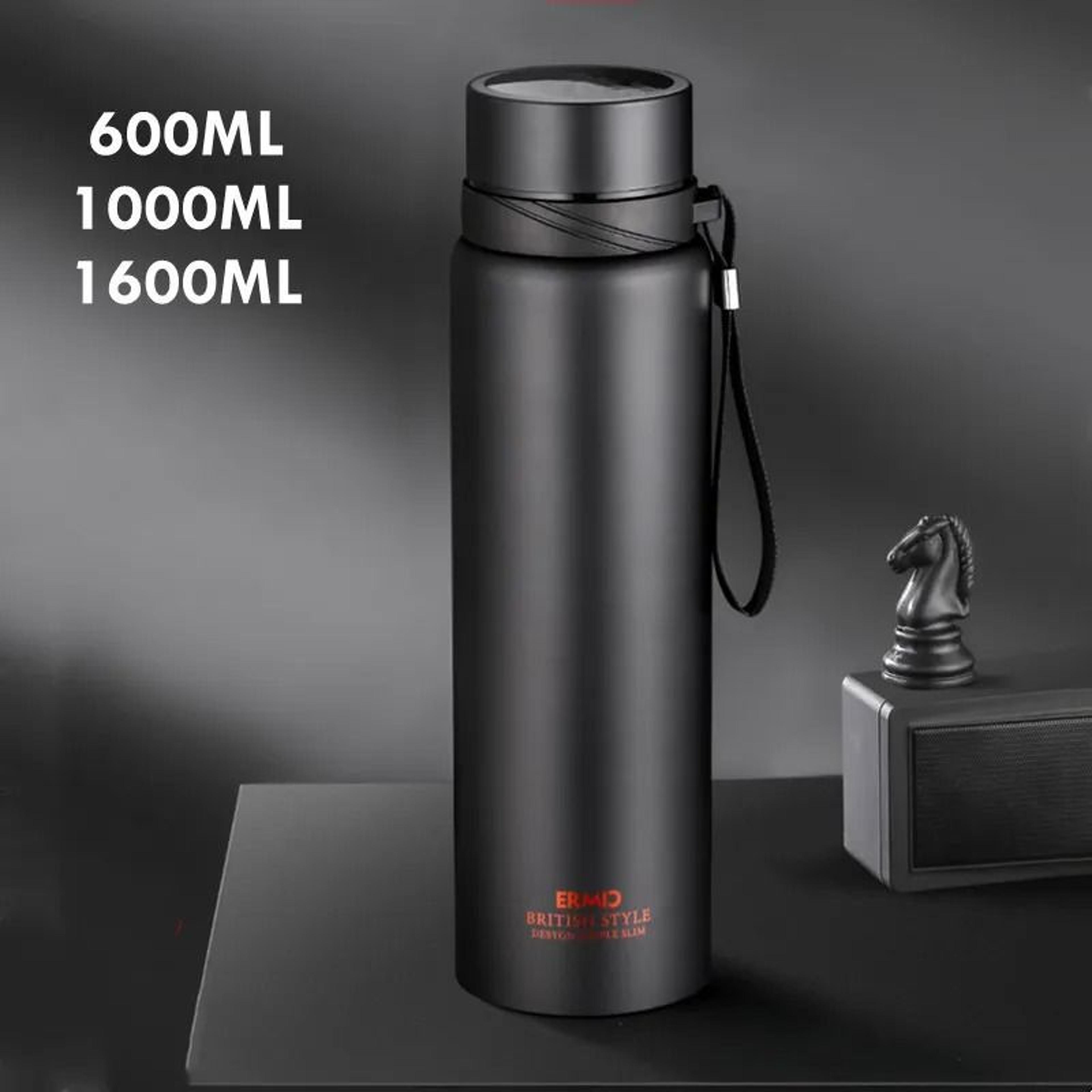 Double Stainless Steel Vacuum Flask With Filter Large Capacity Portable Sport Thermos Mug Coffee Te 0