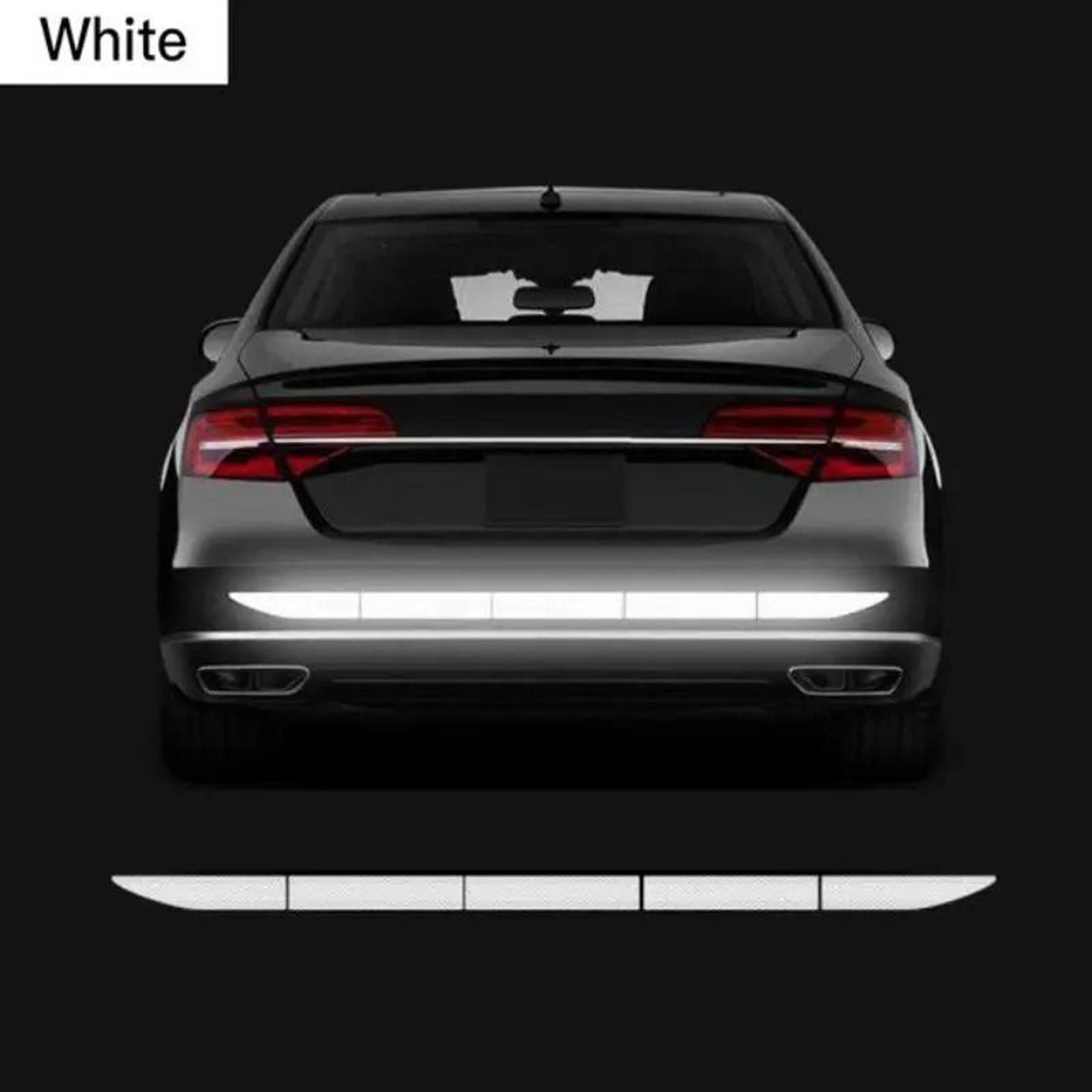 Car Wheel Hub Reflective Stripes  Door Handle Safety Warning Stickers  Rear Reflective Tape 6