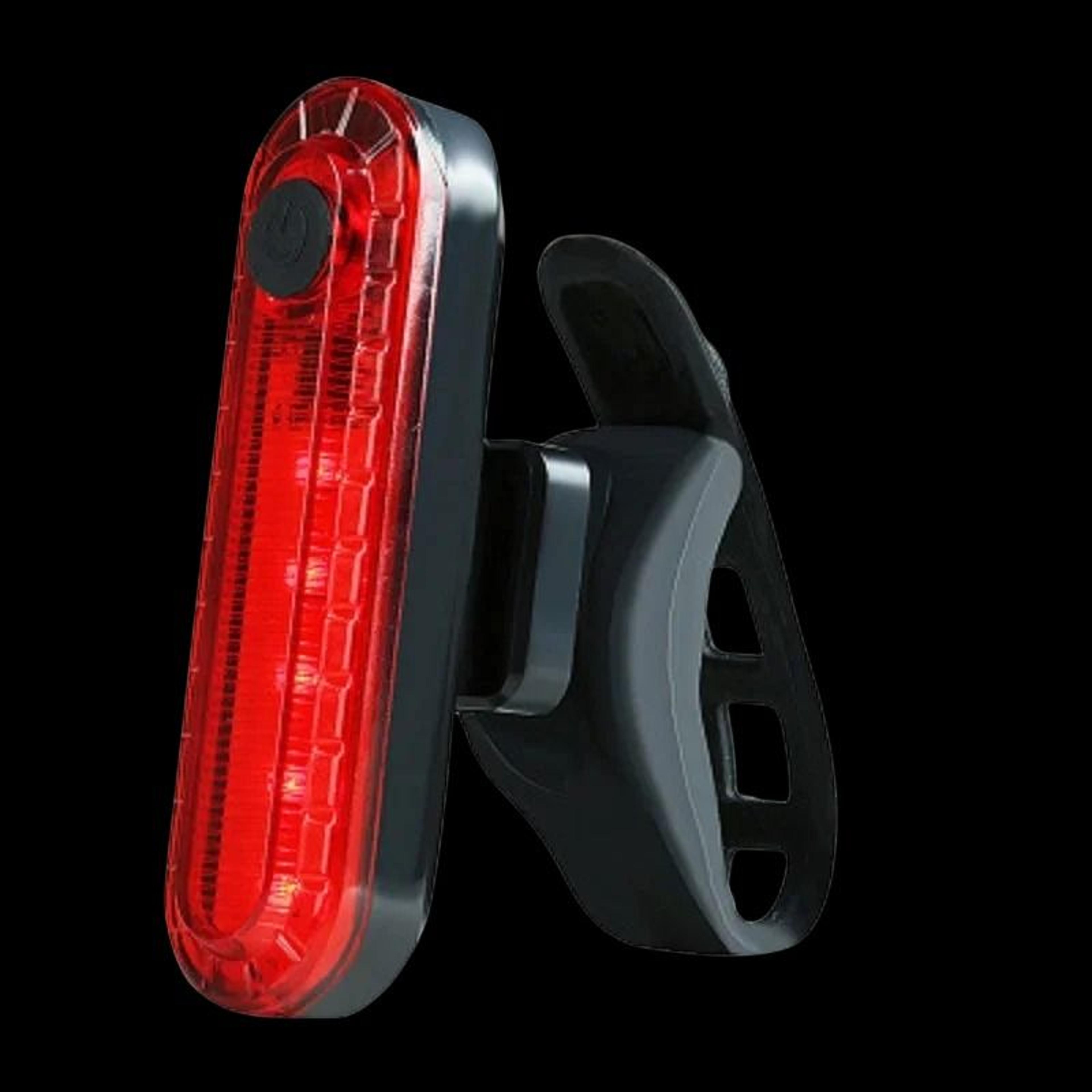 USB Rechargeable LED Bike Tail Light  HighIntensity 4Mode Cycling Safety Flashlight For Road  MTB 6