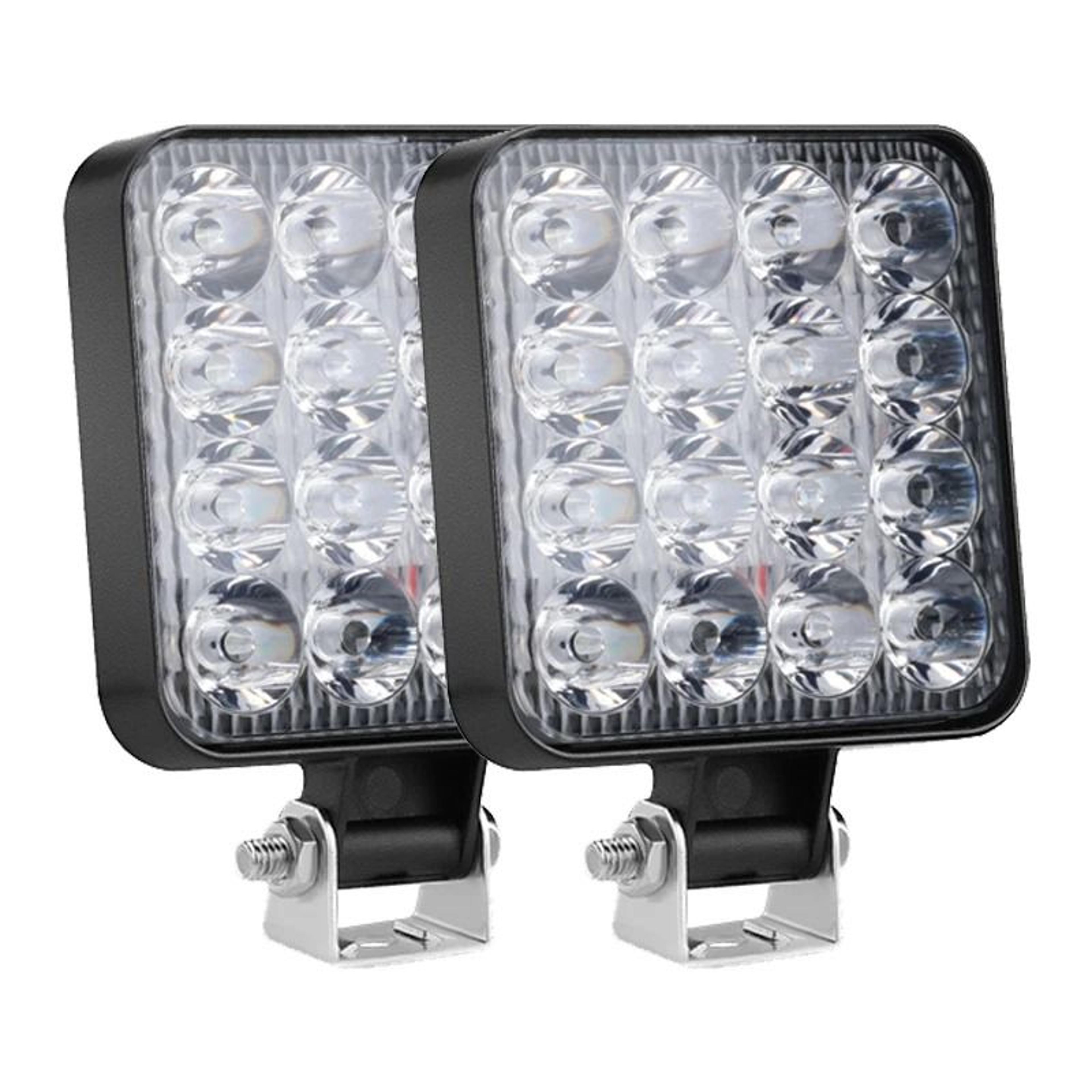 48W HighIntensity LED Work Light Bar  IP68 Waterproof OffRoad Spotlight For 4x4 Trucks  Tractors 8