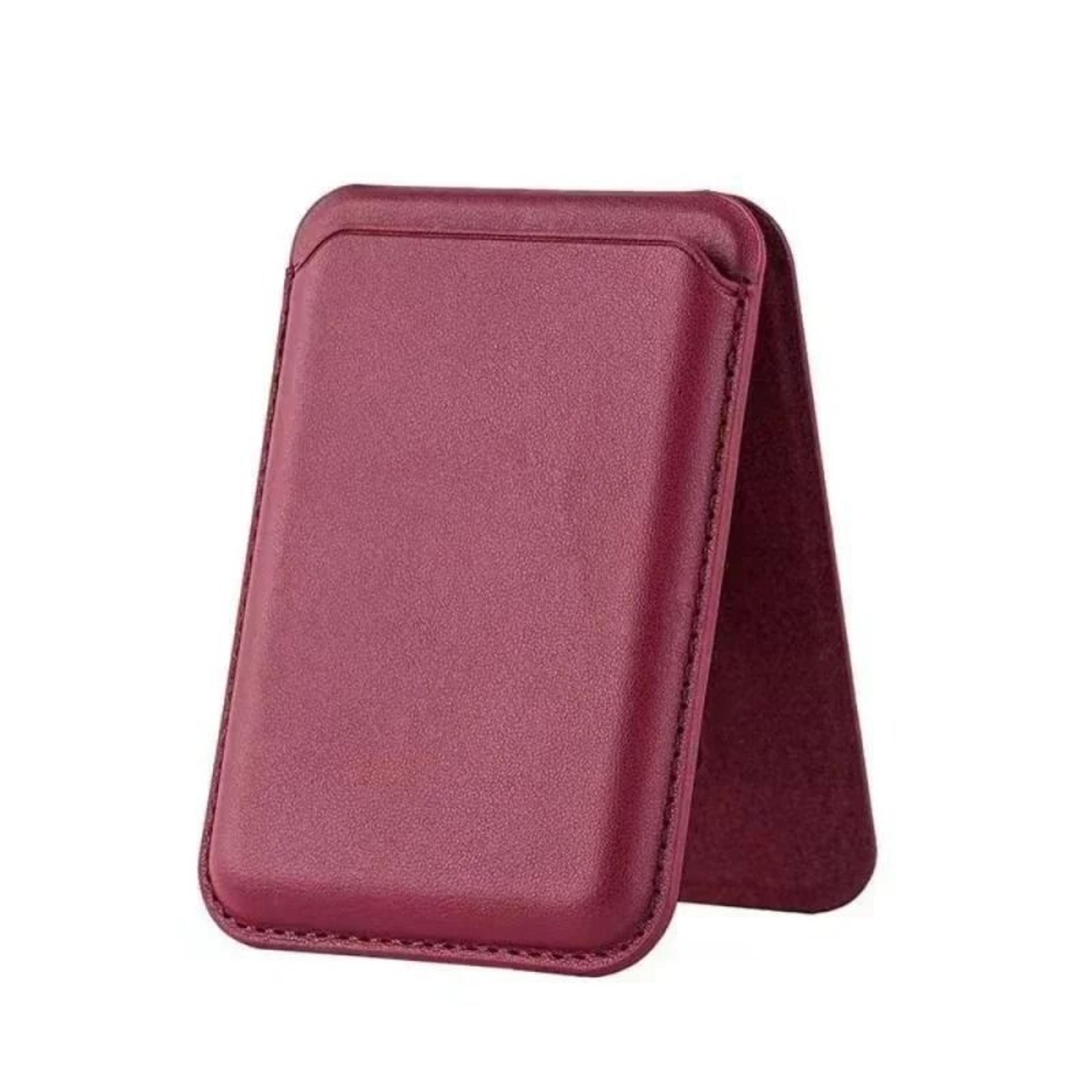 Strong Magnetic Leather Wallet With Hidden Stand  MagSafe Card Holder For IPhone 15 14 13 Pro Max 13