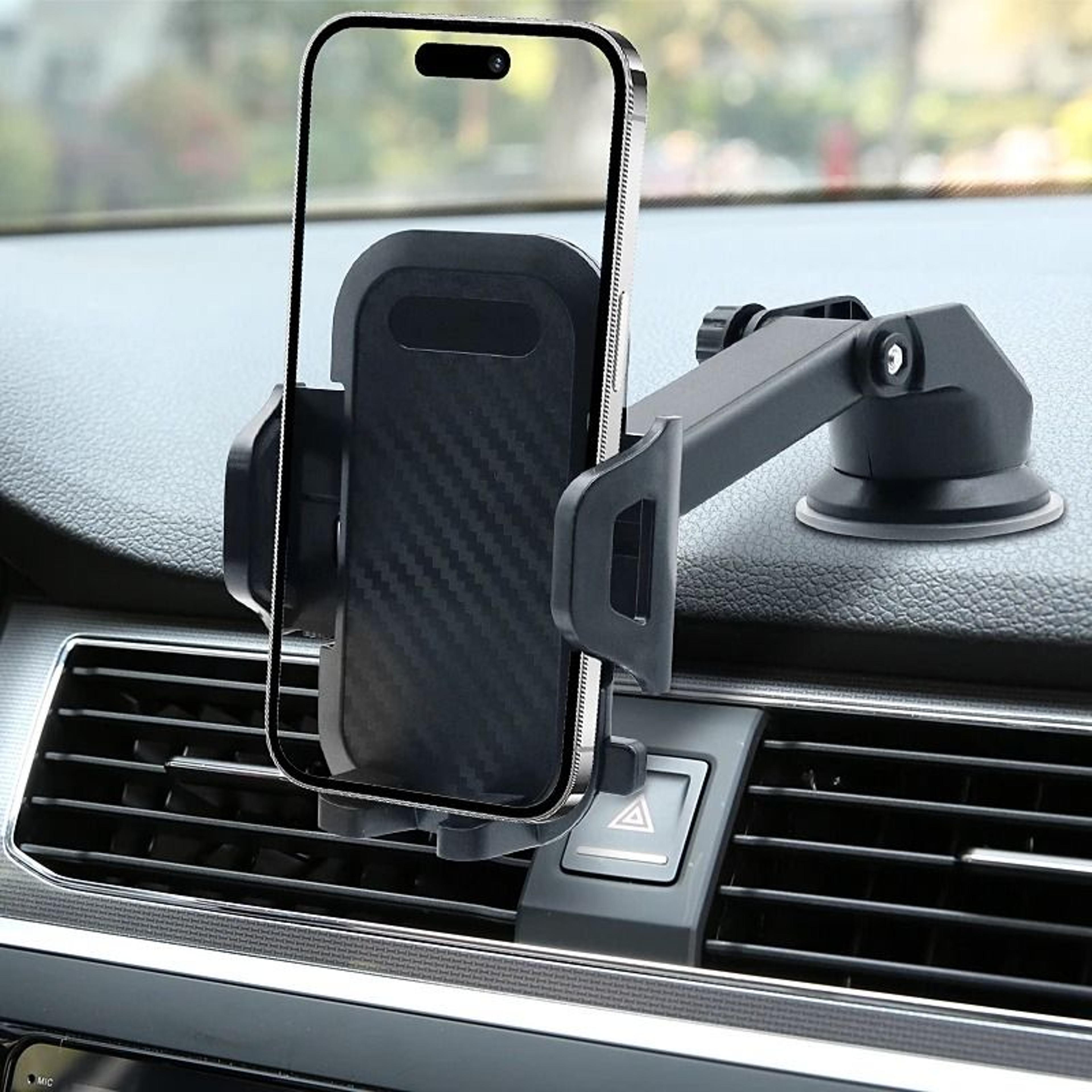 Universal 360 Sucker Car Phone Holder  HighStability Windshield  Dashboard Mount For Smartphones 1