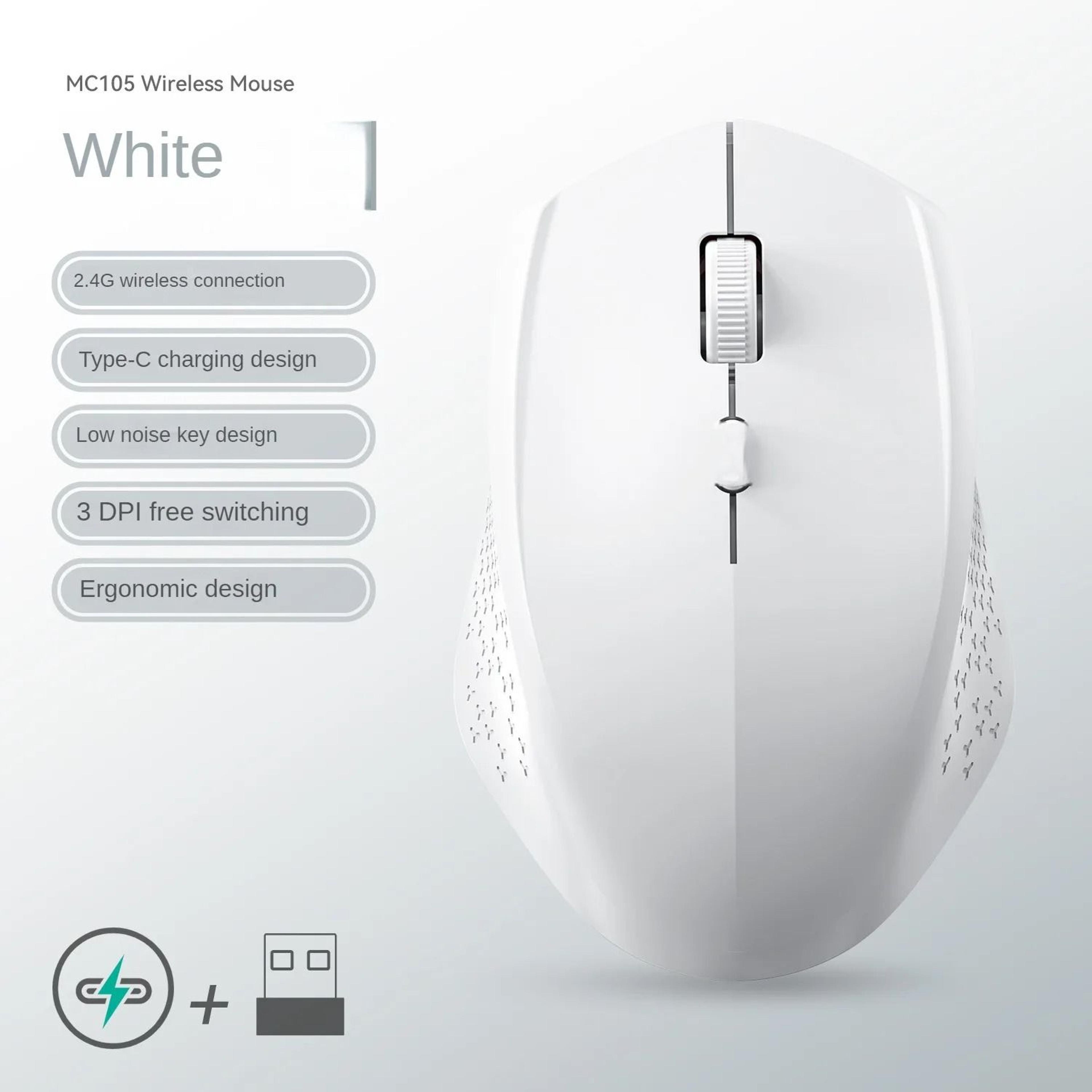 DualMode Bluetooth 52  24G Wireless Mouse  Rechargeable Silent Gaming Mouse For Windows  Mac 13