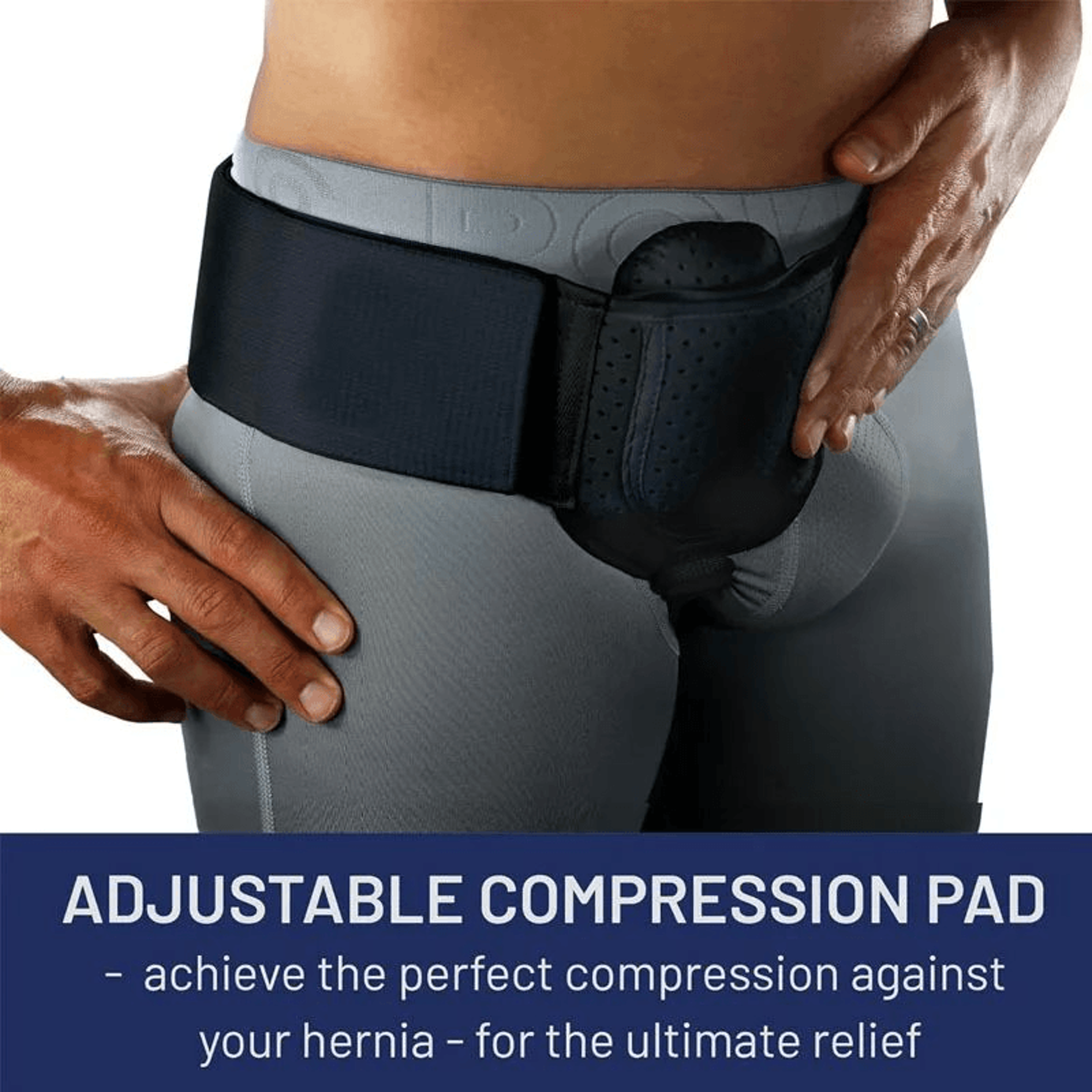 Adjustable Hernia Belt For Groin Pain Relief  Recovery Support 4