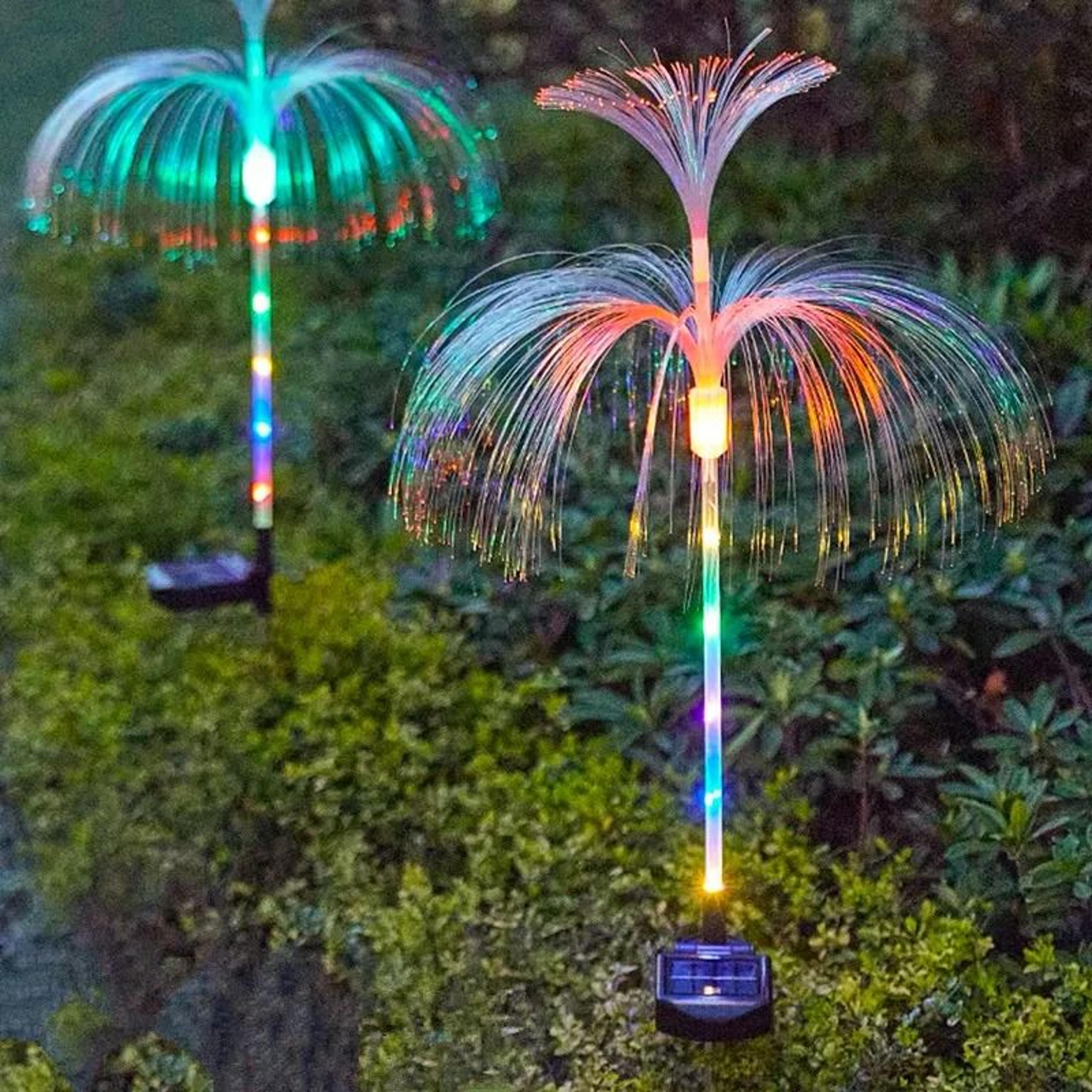 Solar Powered Jellyfish Lights  7Color Changing Outdoor Garden  Festival Yard Decor 1
