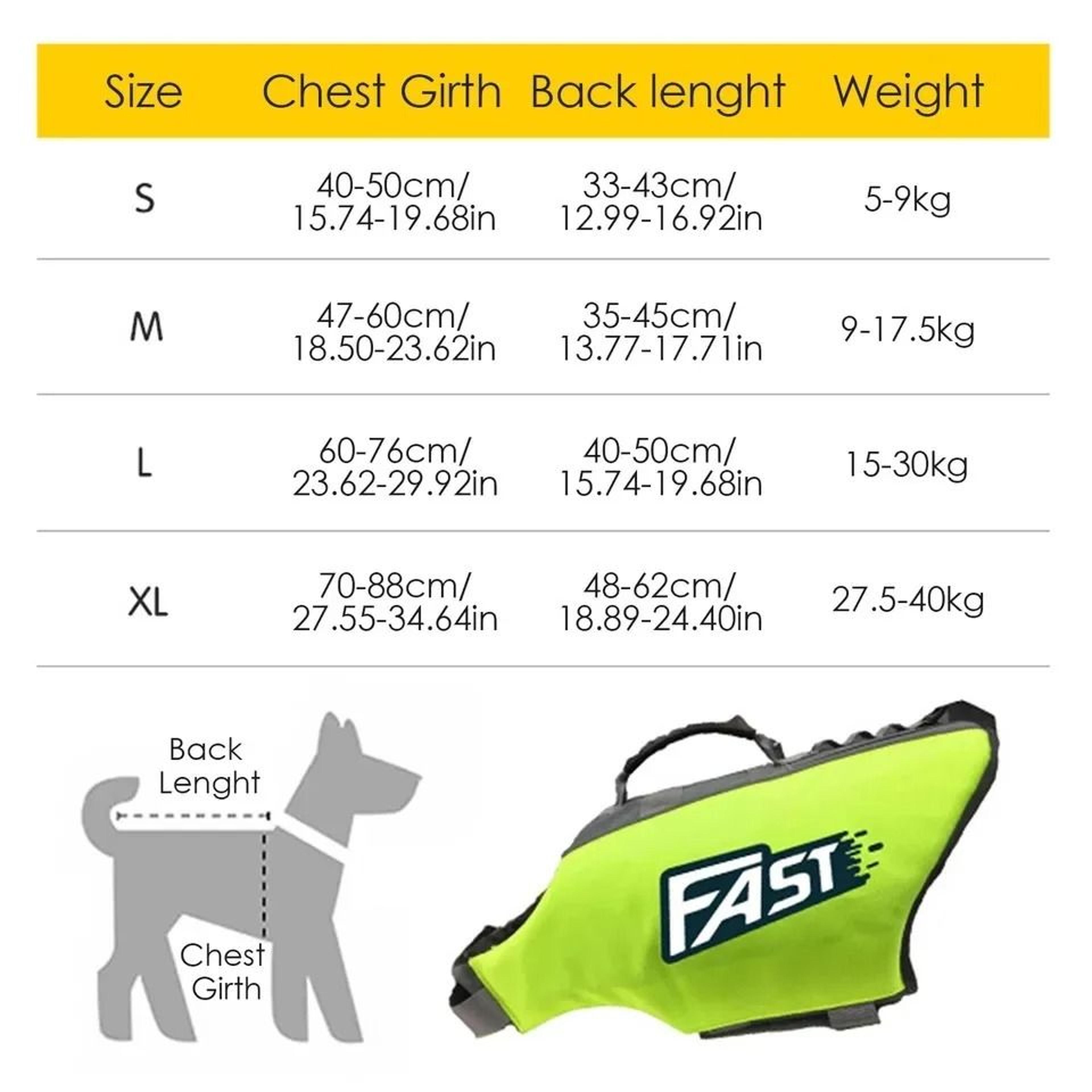 Dog Swimming Life Jacket  HighVisibility Reflective Safety Vest  Adjustable Pet Swimwear For Pools  4