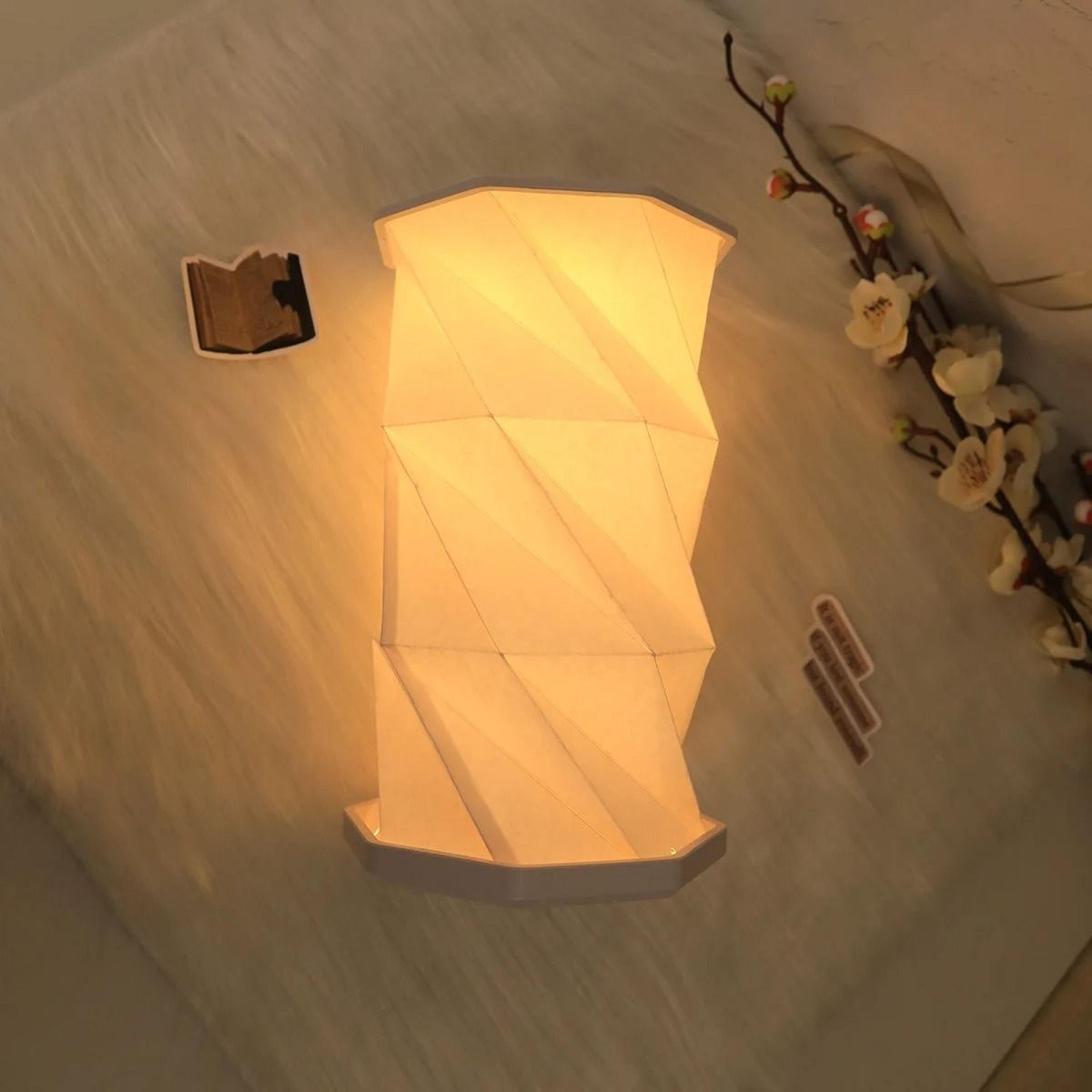 Creative Rotating Night Light Foldable Atmosphere LED Book Table Lamp For Bedroom Decoration 4