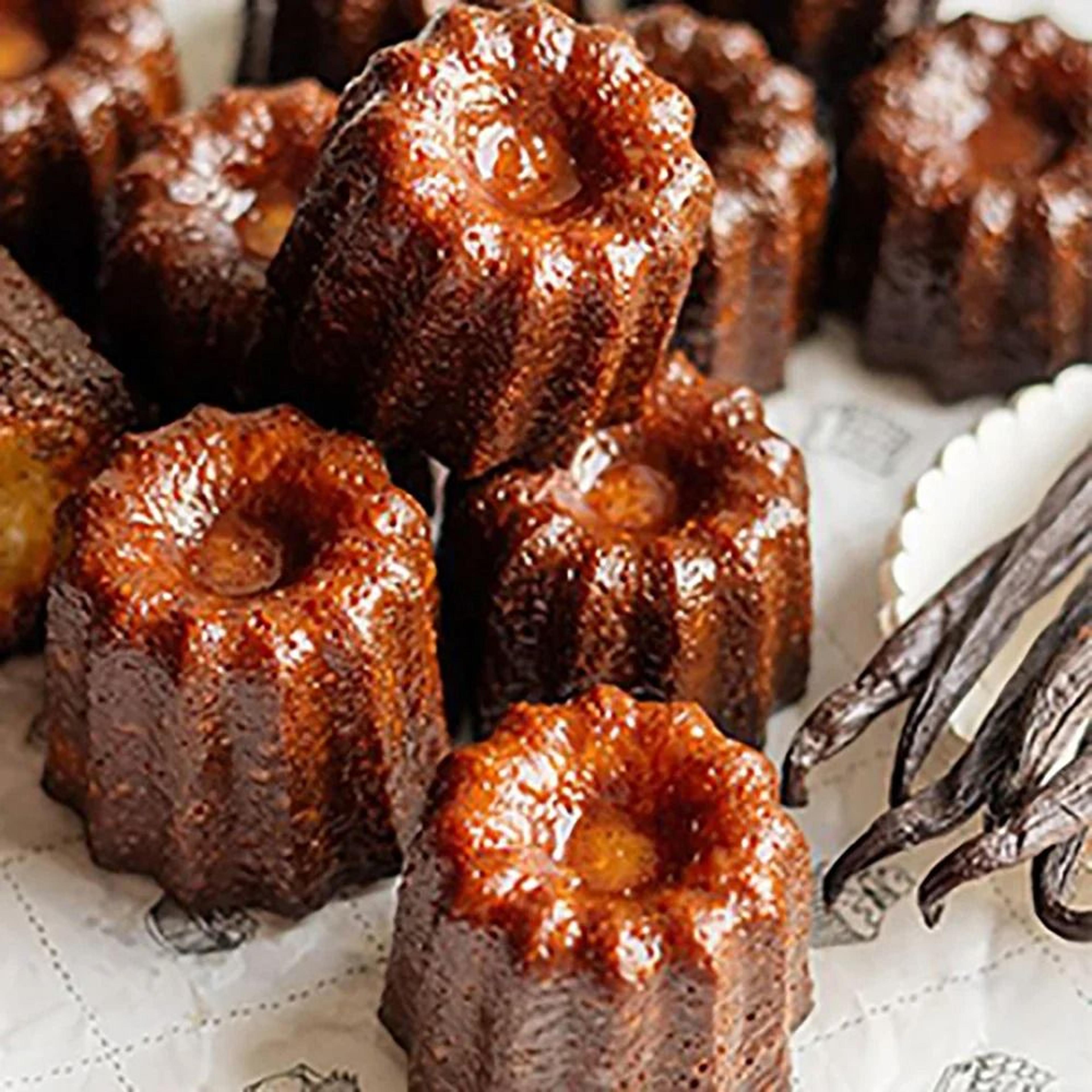 Silicone Canele Mold Mini Nonstick Cake Pan For Canneles Mousse And Muffins 3