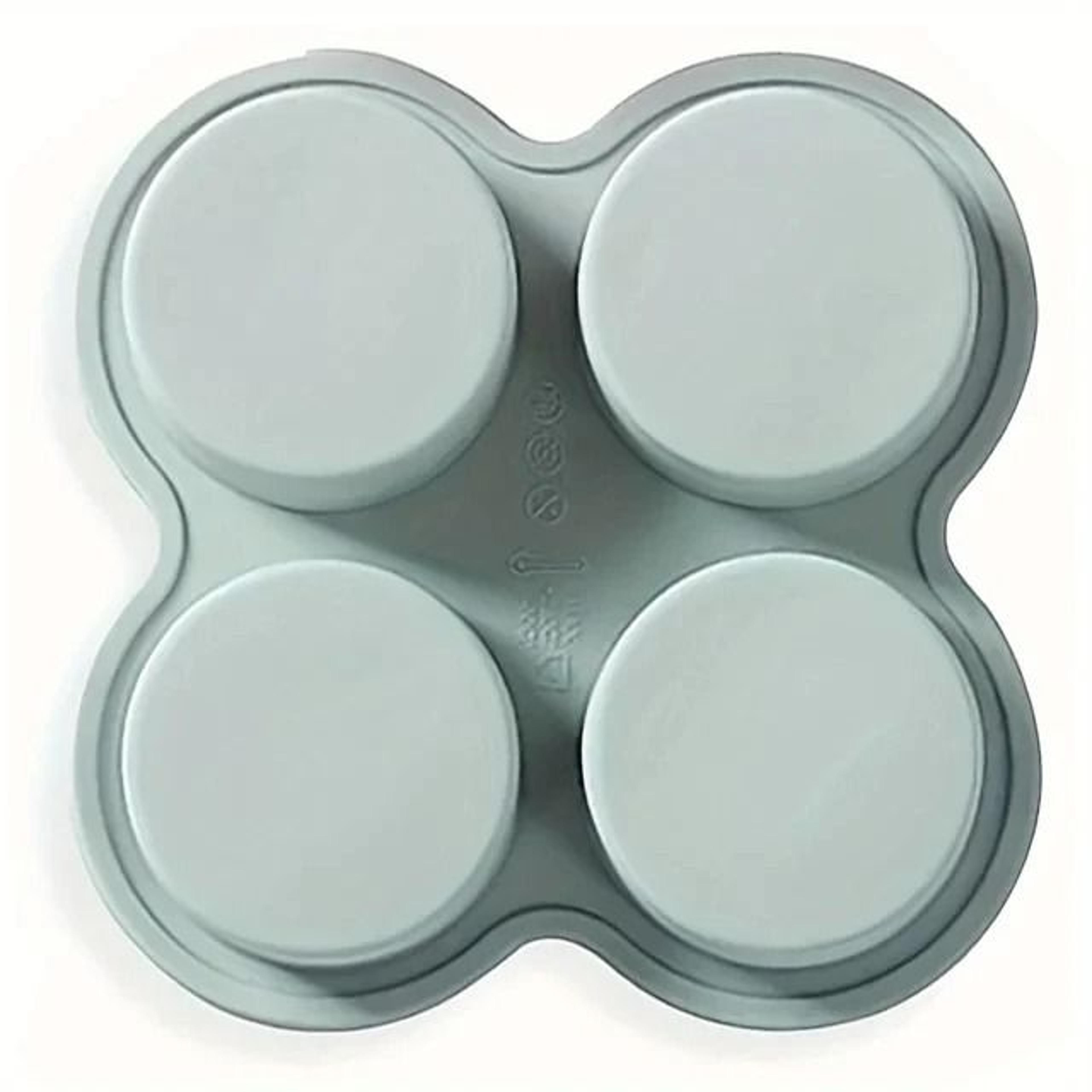 Reusable Silicone Air Fryer Egg Mold And NonStick Cupcake Molds For Toaster Ovens 8