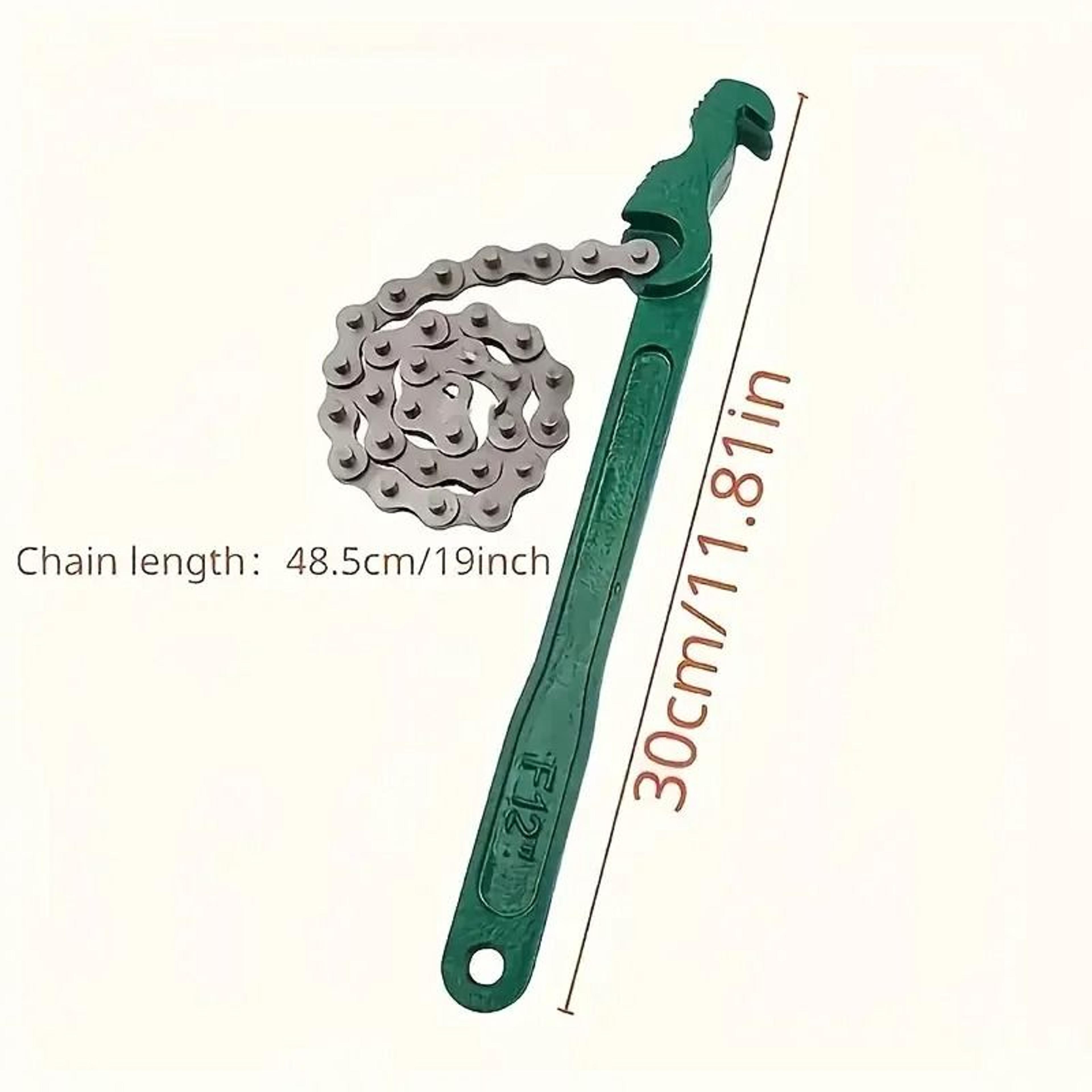 Adjustable HeavyDuty Belt Wrench And Oil Filter Strap Spanner For MultiPurpose Disassembly 7