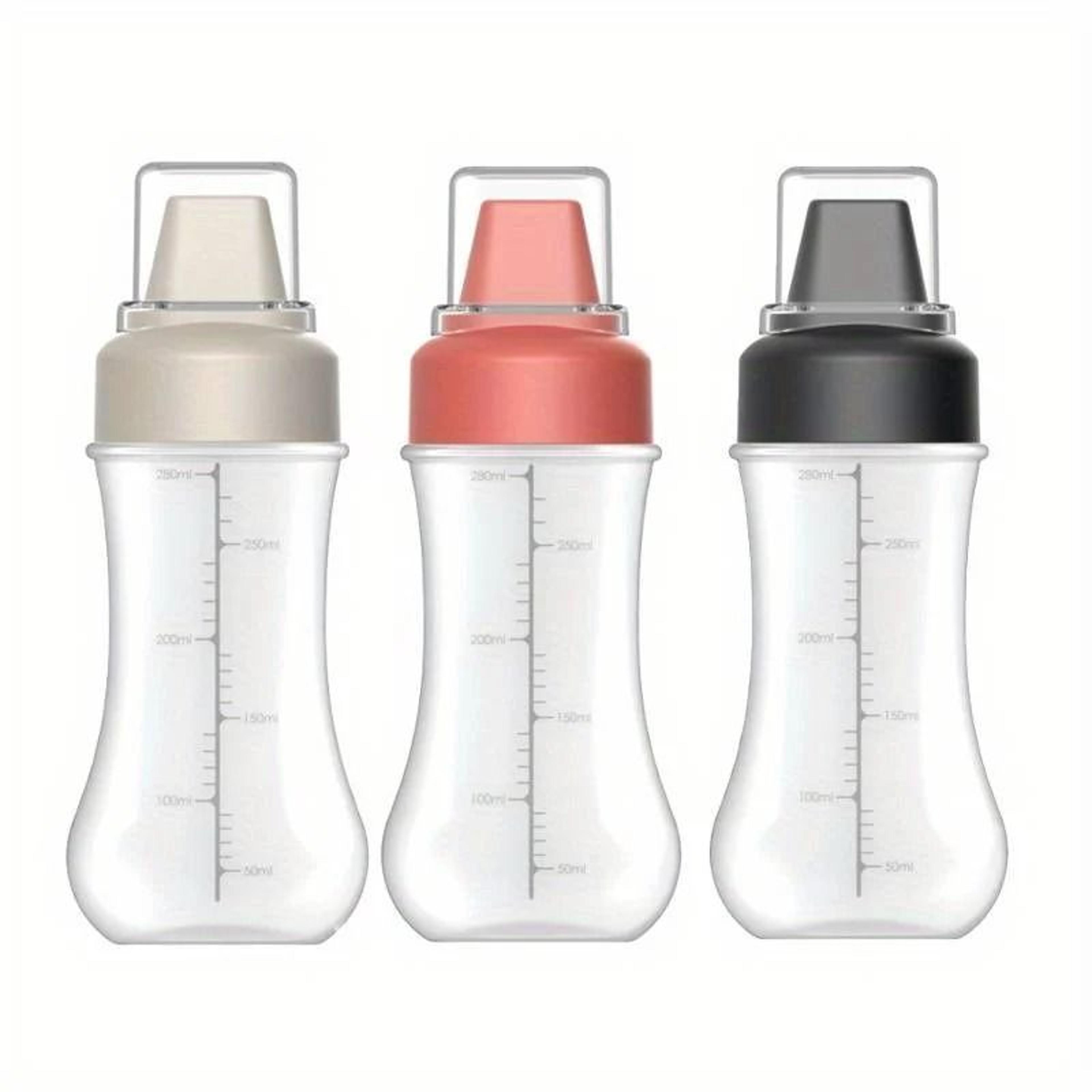 LeakProof Squeeze Sauce Bottle And Refillable Condiment Container For Kitchen Prep 11