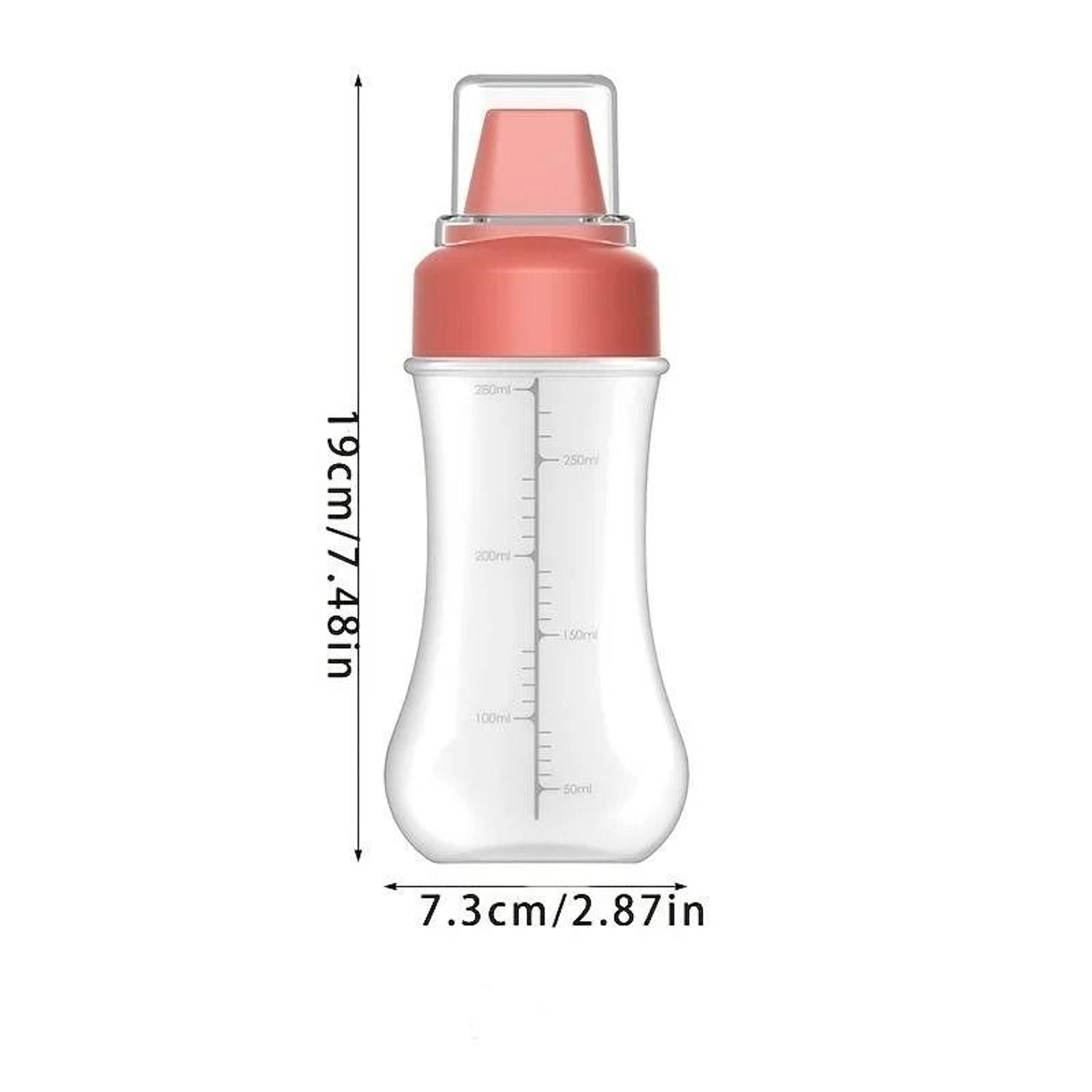 LeakProof Squeeze Sauce Bottle And Refillable Condiment Container For Kitchen Prep 5