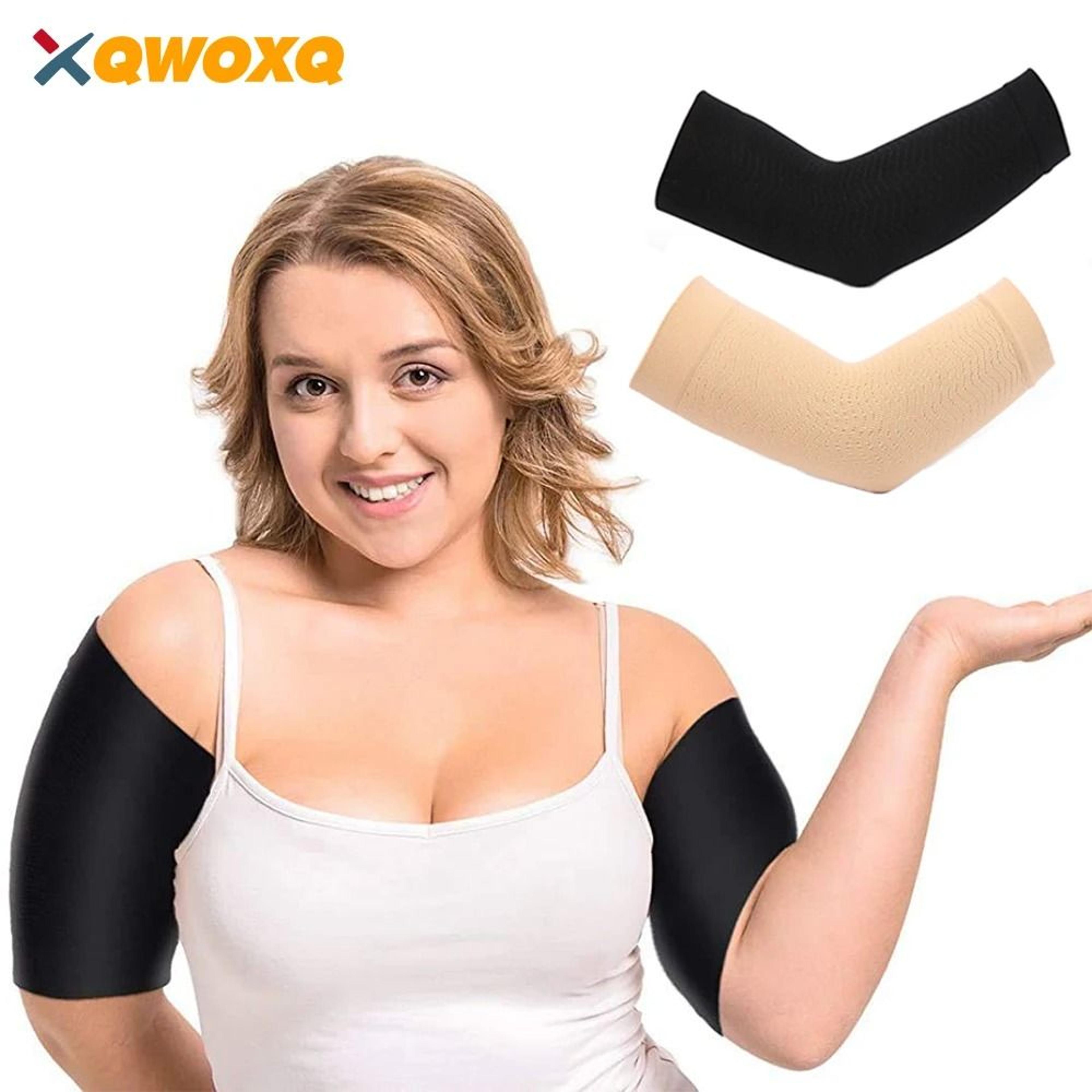 womens arm slimming shaper wrap and upper arm compression sleeves