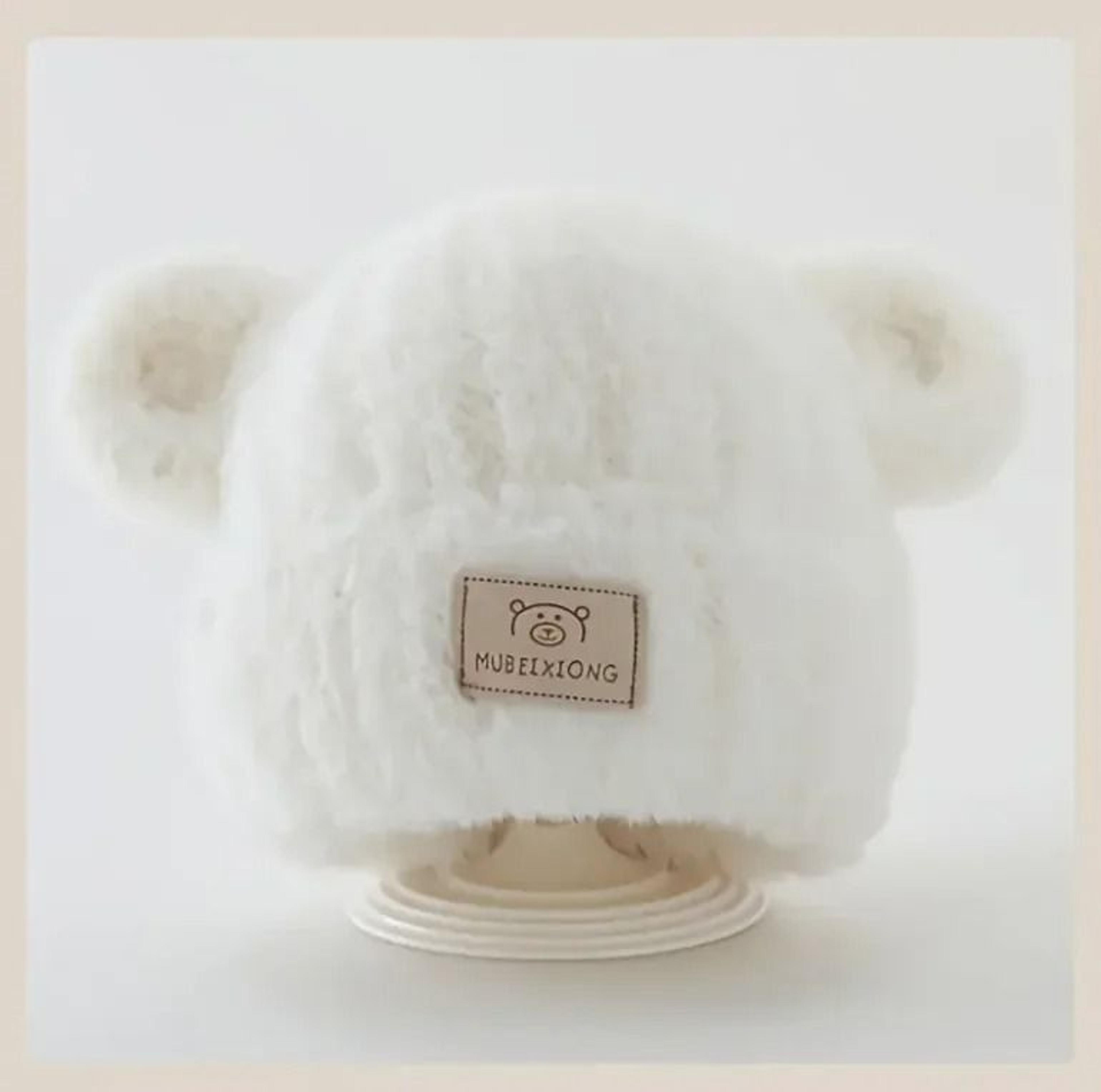 Winter Warm Baby Hat With Bear Ears Soft Plush Lining Cozy Headwear 7