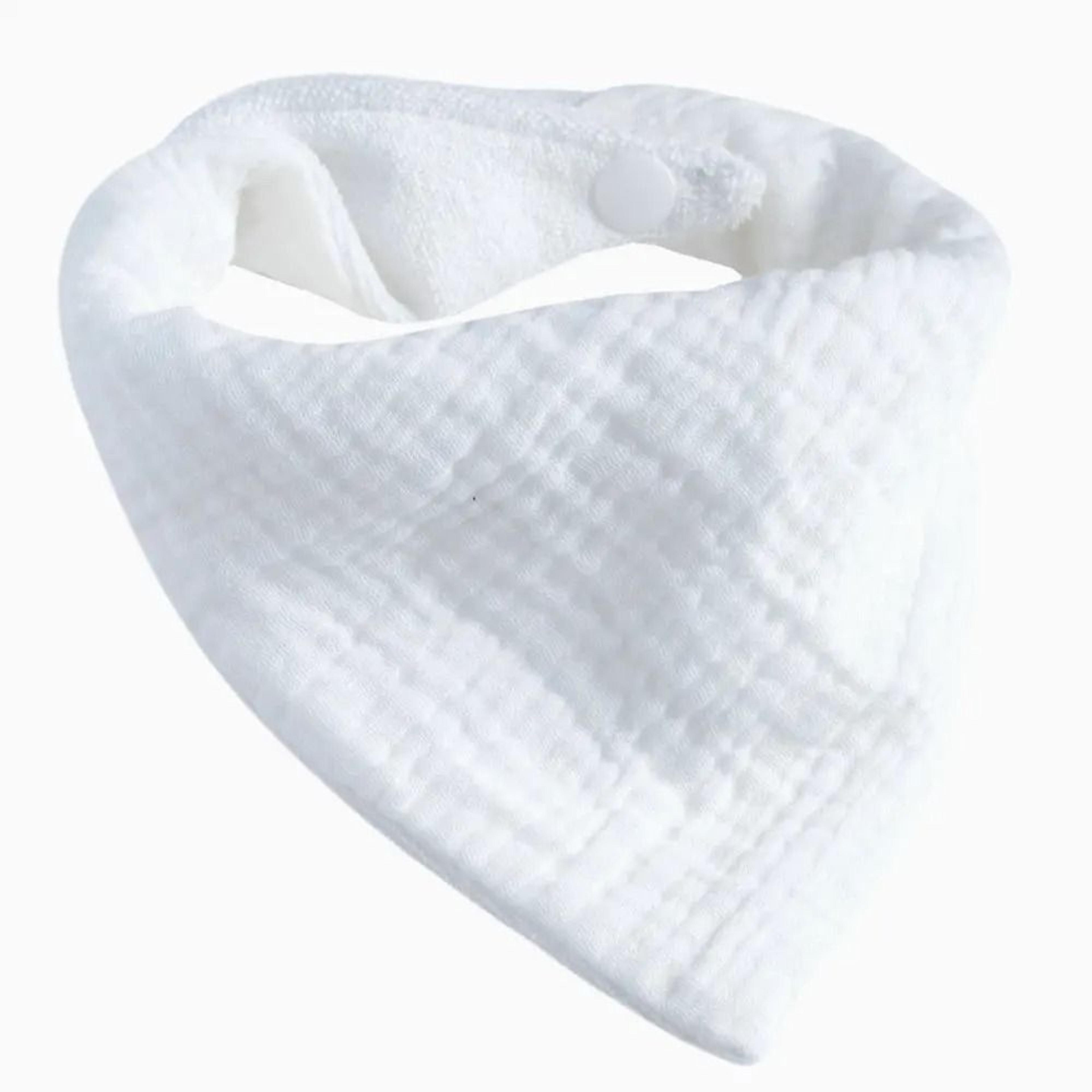 Baby Infant Cotton  Terry Absorbent Triangle Scarf Feeding Saliva Towel 7