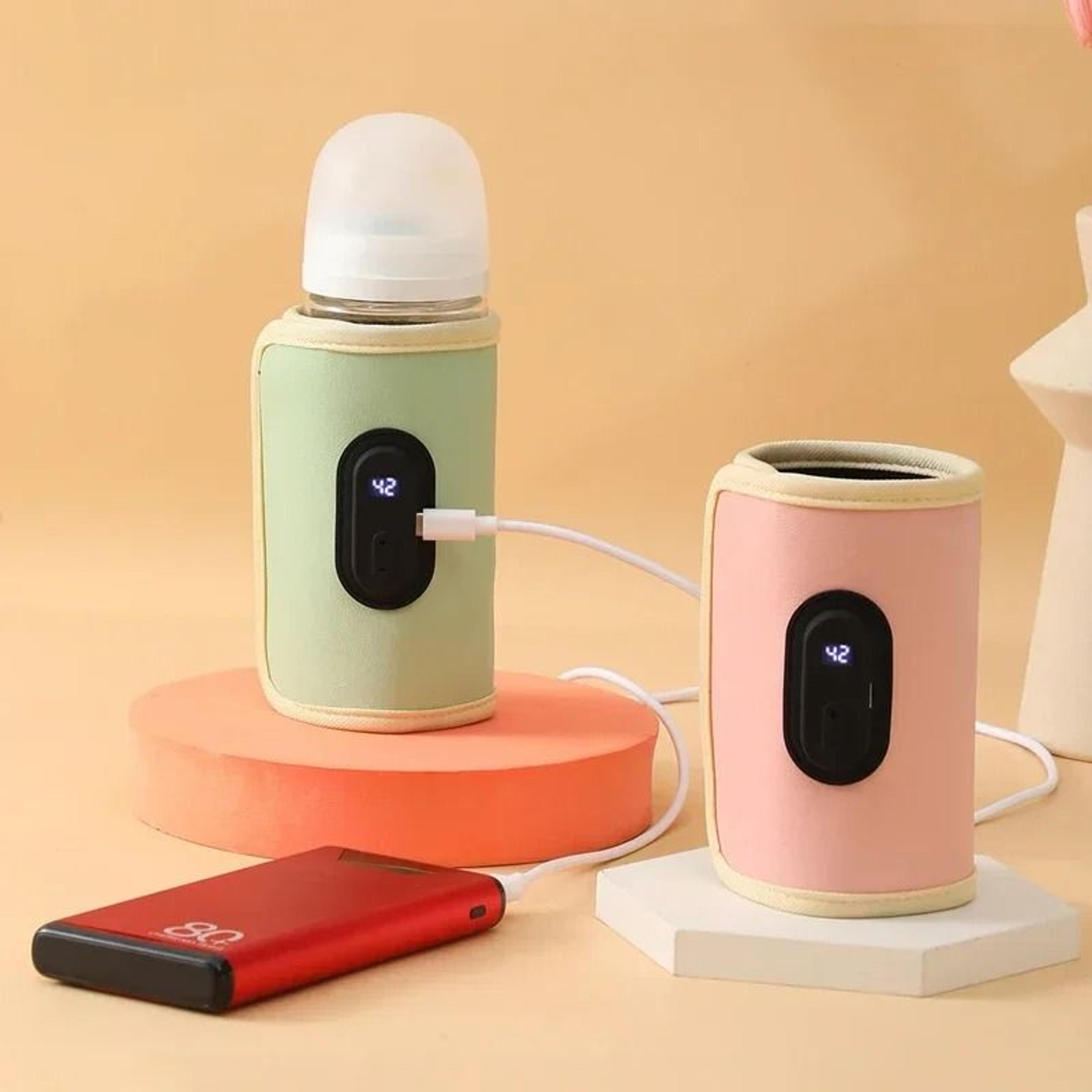 USB Portable Milk  Water Warmer  Travel Insulated Nursing Bottle Heater 2