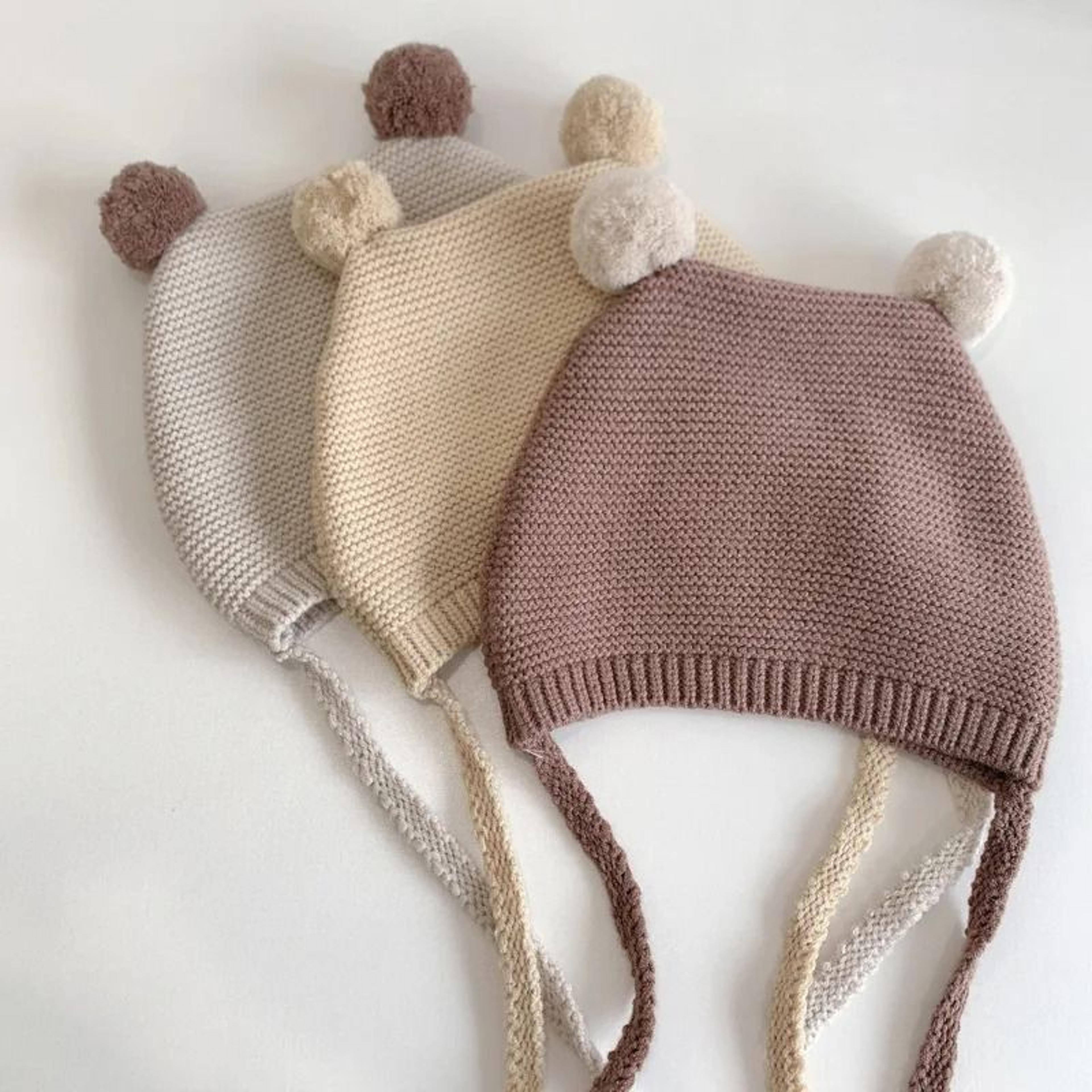 LeporidaeKinetic Knitted Beanie  Premium Rabbit Ear Wool Hat For Infants 1