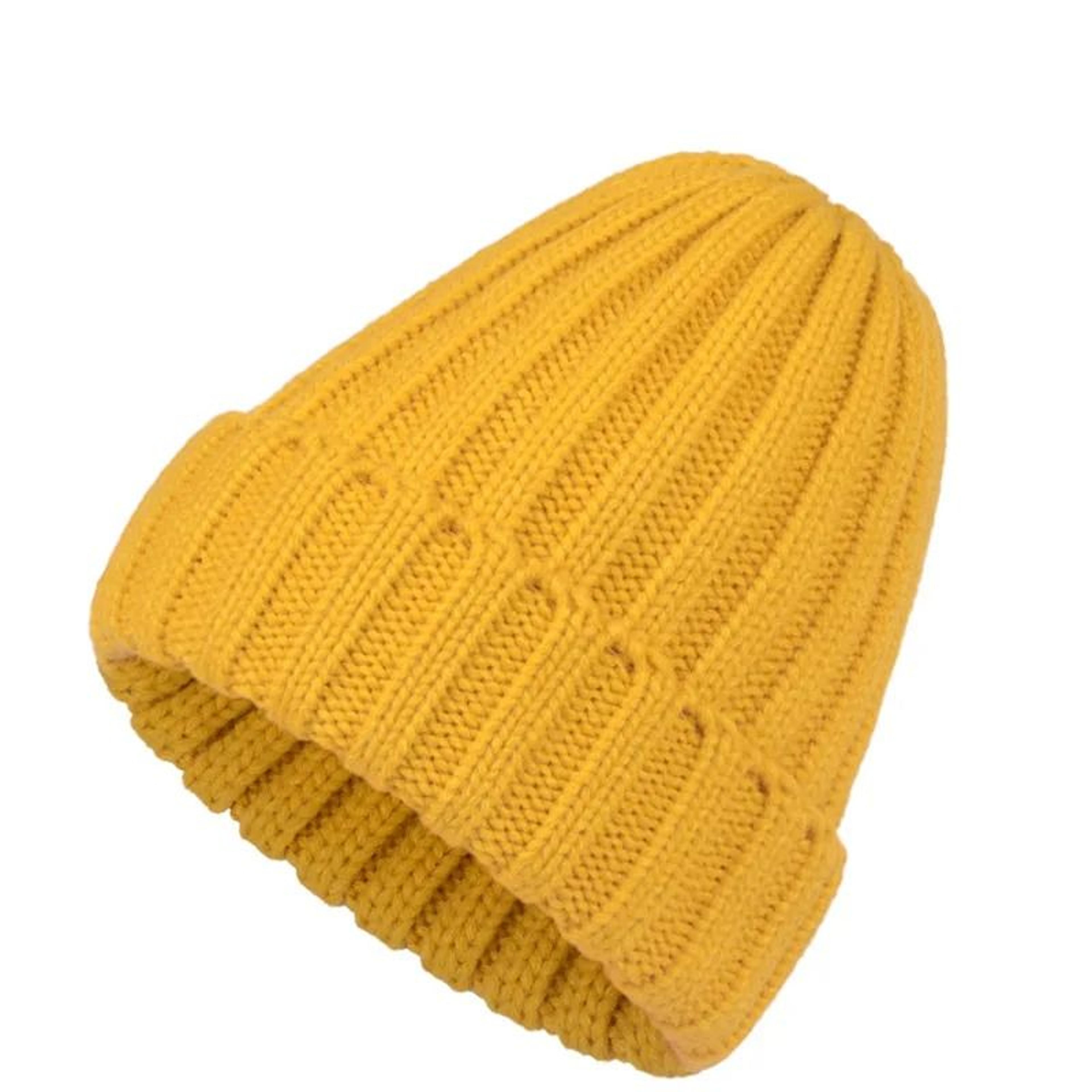 Universal Knit Skull Cap  Premium Solid Color Crochet Beanie For Men Women  Youth 17